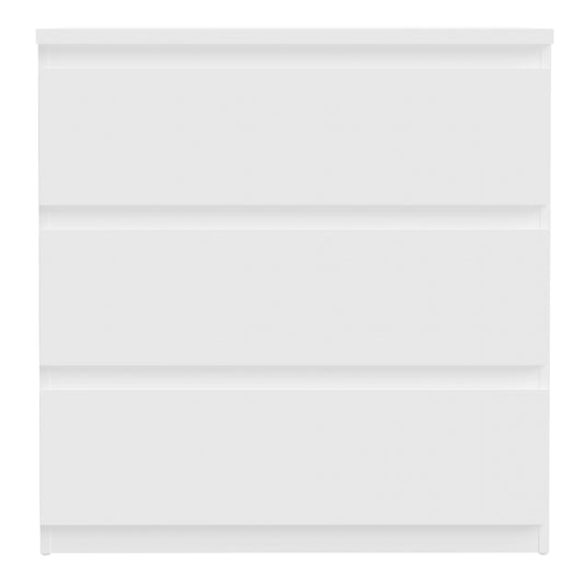 Edmore 3 Drawer Chest in White
