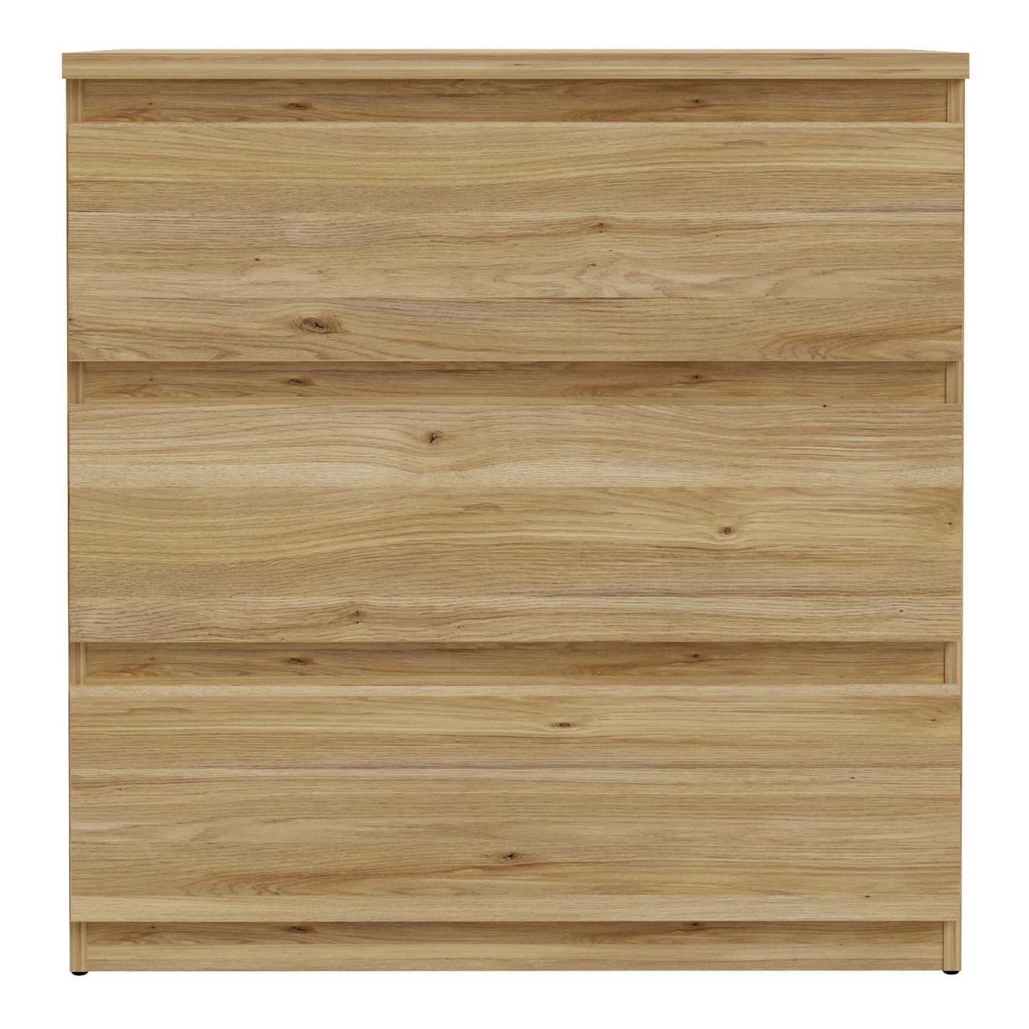 Edmore 3 Drawer Chest in Mauvella Oak