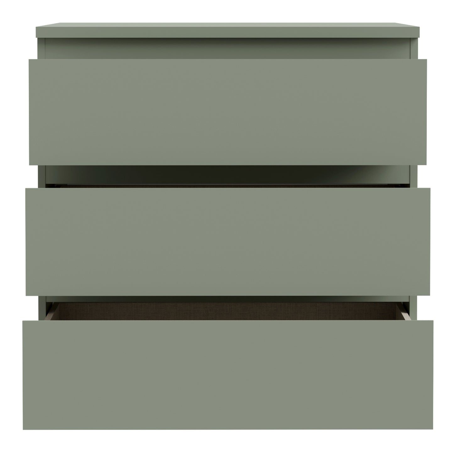 Edmore 3 Drawer Chest in Sage Green