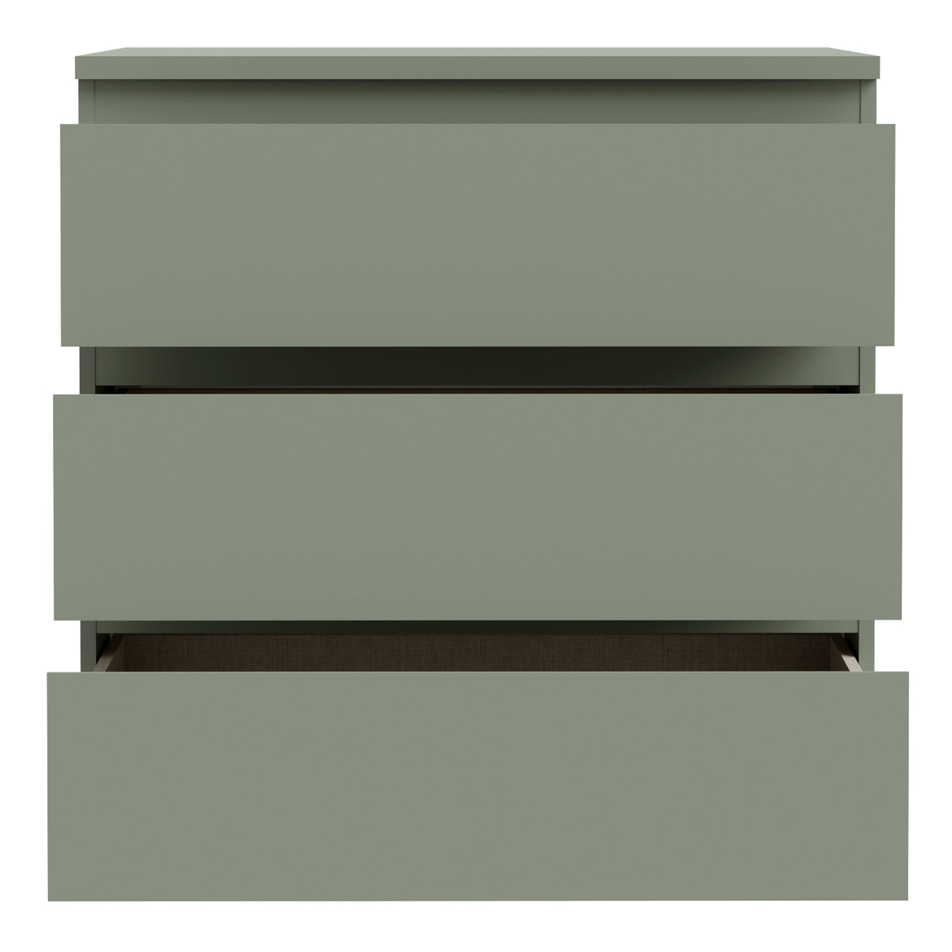 Edmore 3 Drawer Chest in Sage Green