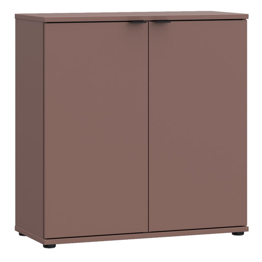 Ganymede 2 Door Cupboard in Terracotta