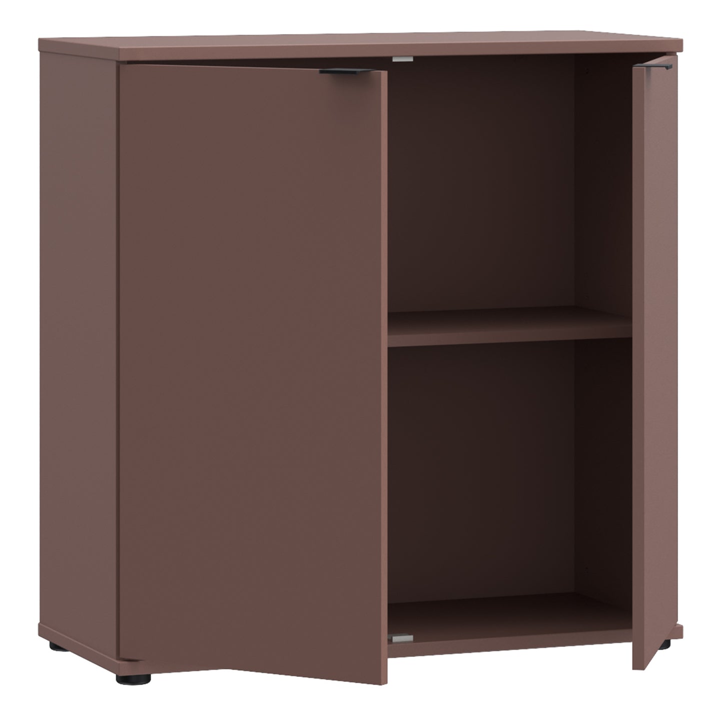 Ganymede 2 Door Cupboard in Terracotta