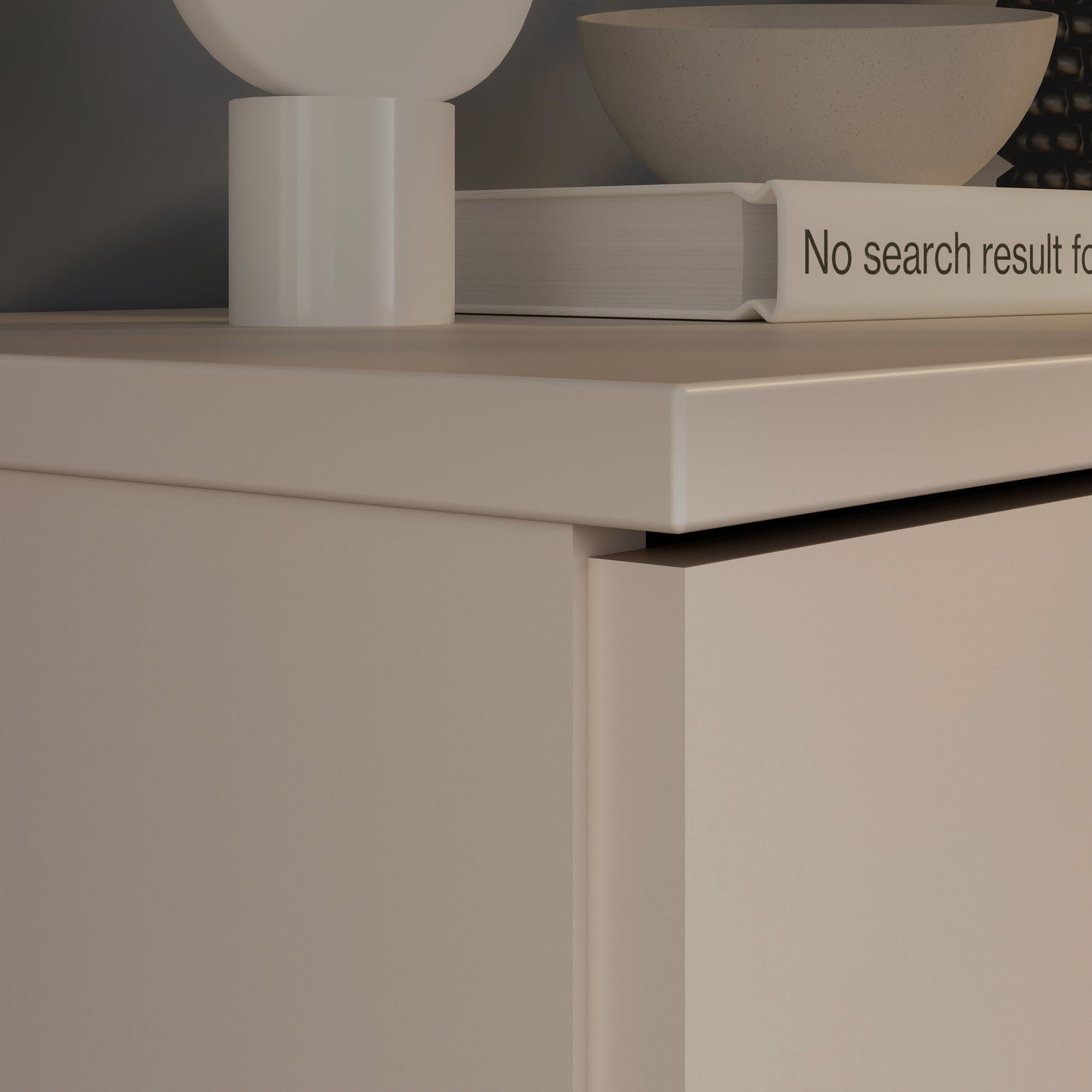 Ganymede TV Unit with Open Shelf, Drawer & 2 Doors in Sand