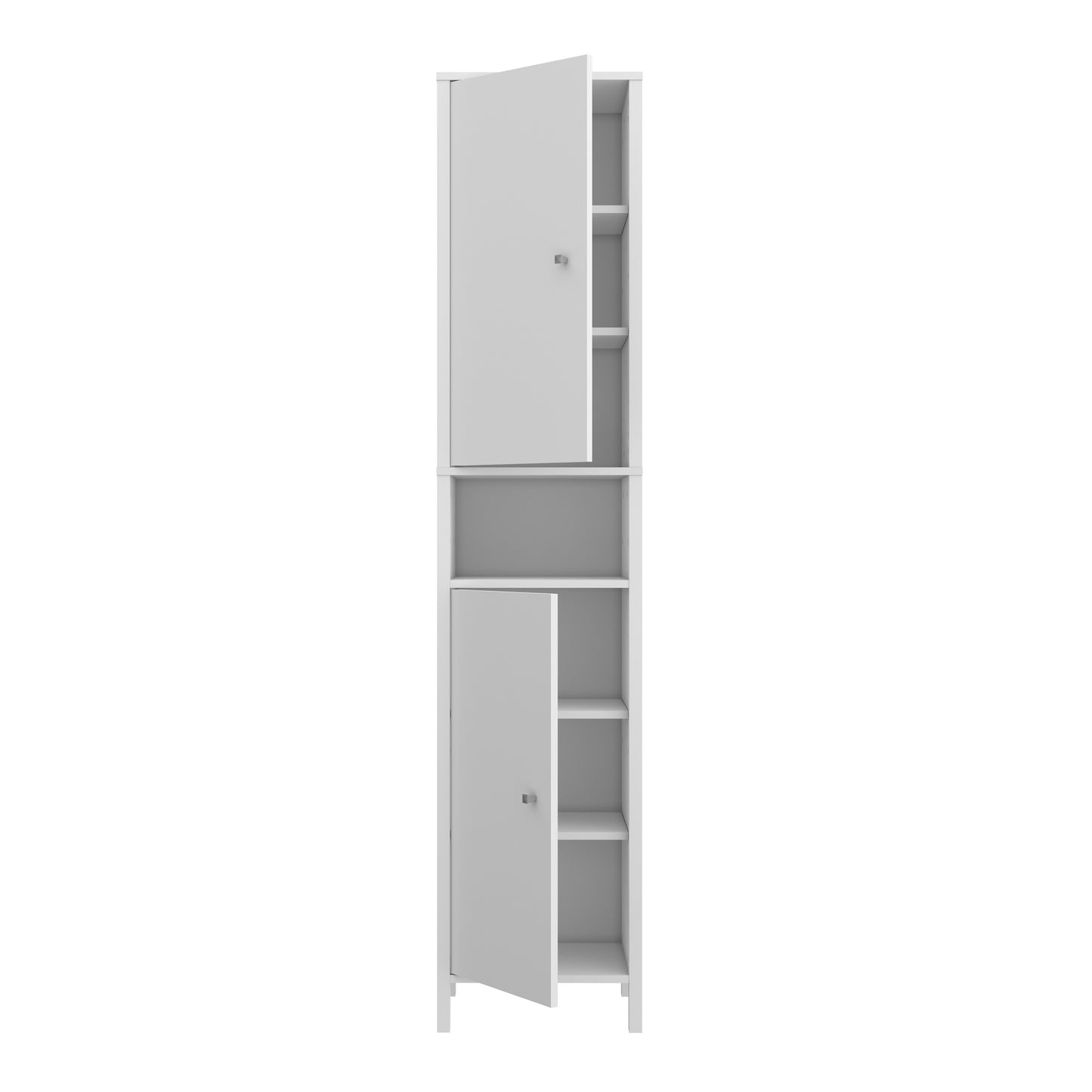 Ipsarion 5 Piece Bathroom Set White