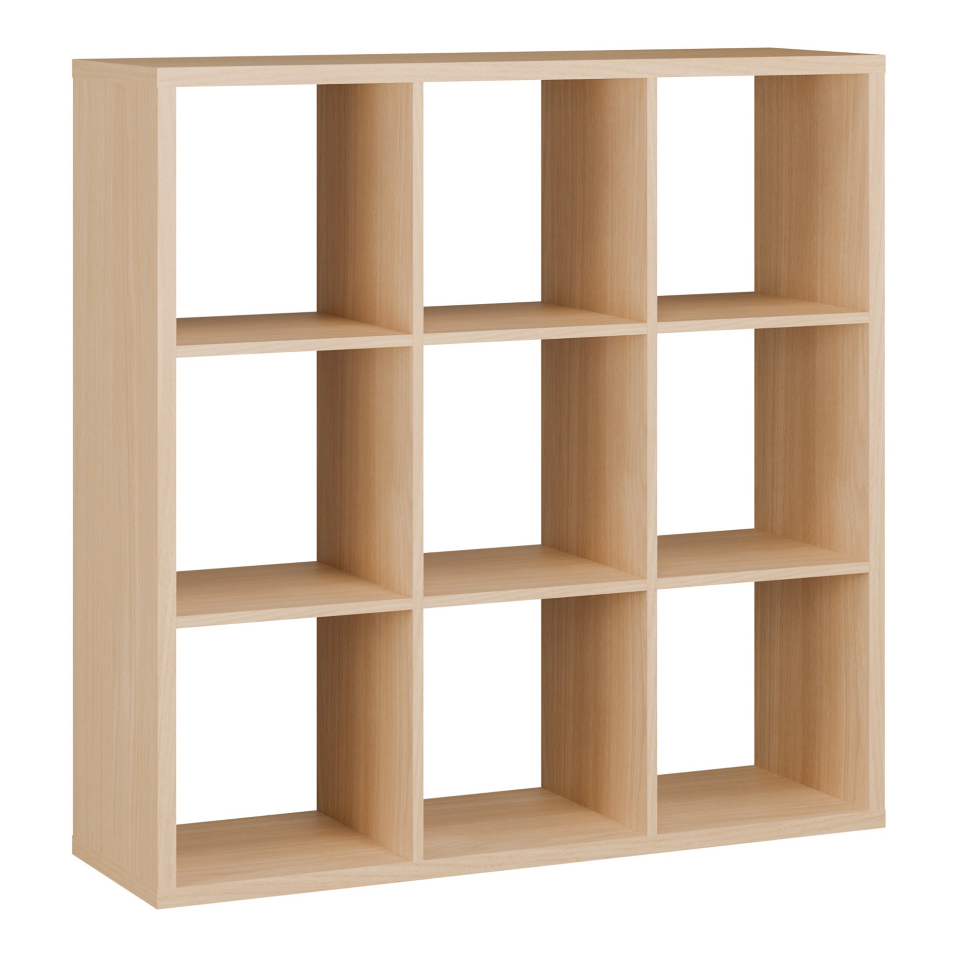 Mauro 3x3 Storage Unit in Elegancia Oak