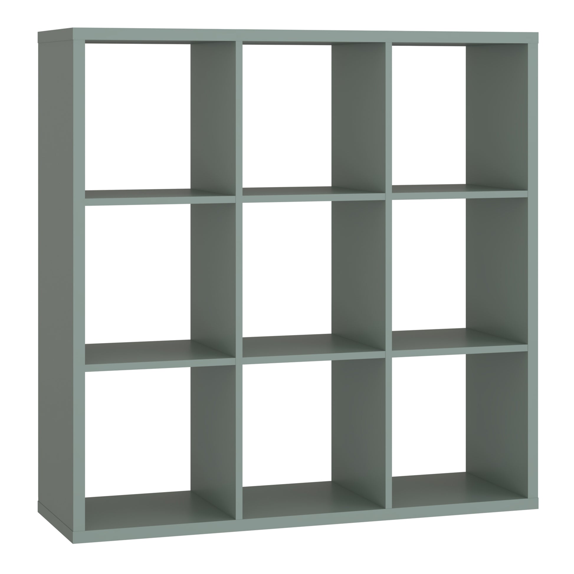 Mauro 3x3 Storage Unit in Sage Green