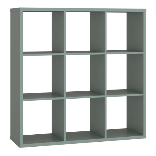 Mauro 3x3 Storage Unit in Sage Green