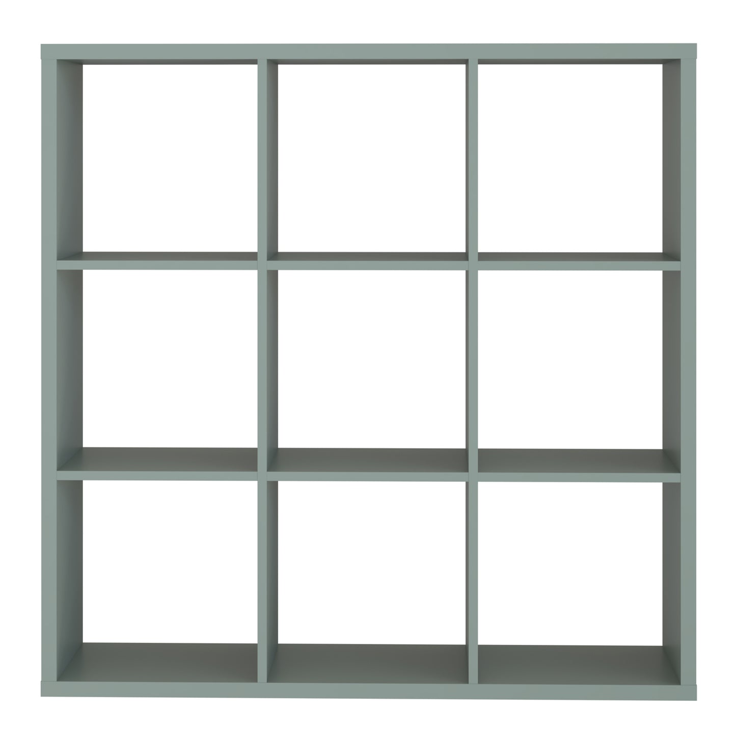 Mauro 3x3 Storage Unit in Sage Green