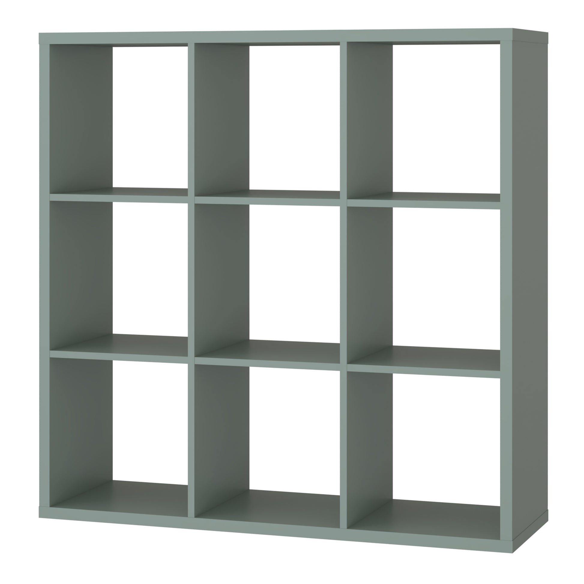 Mauro 3x3 Storage Unit in Sage Green
