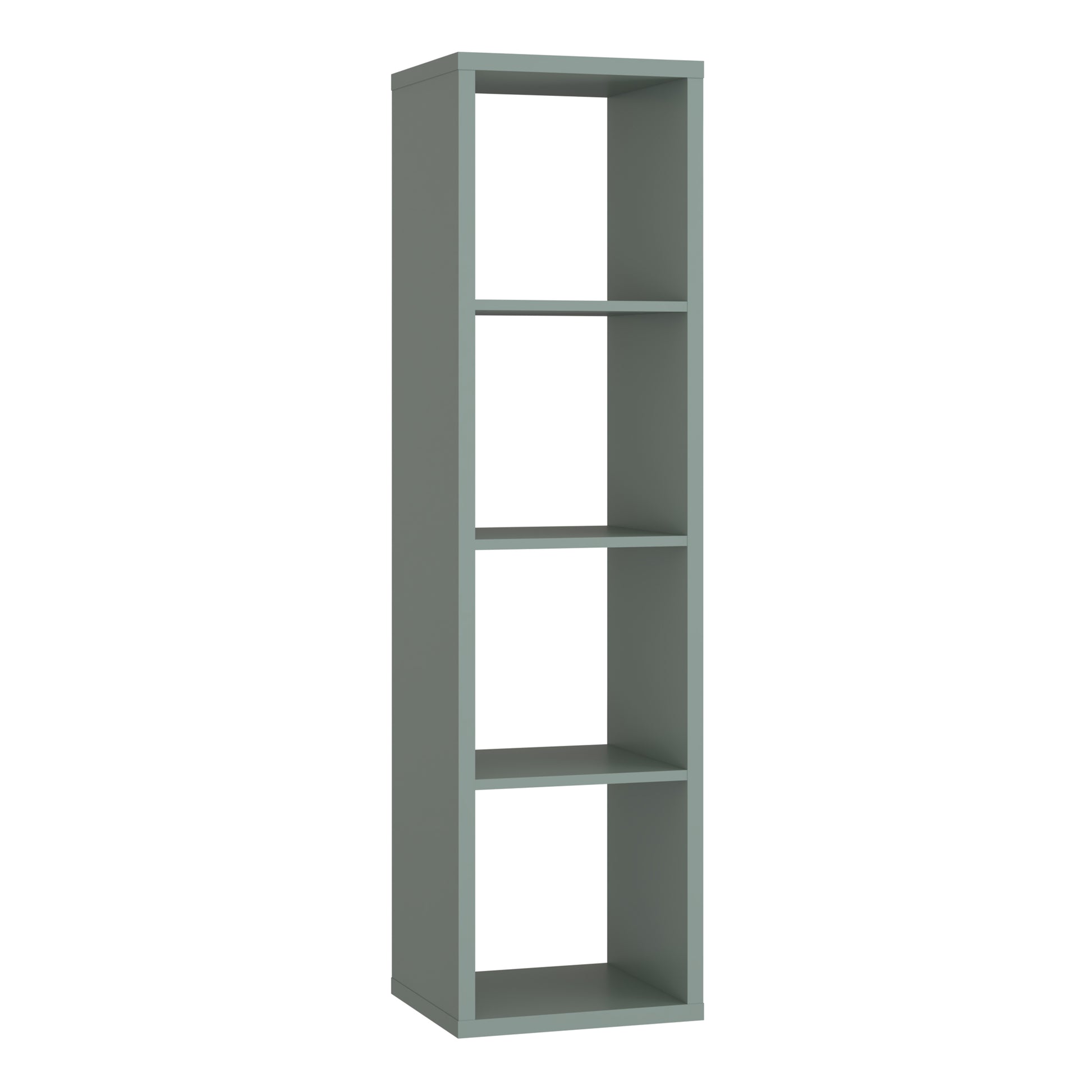 Mauro 3 Shelves Storage Unit in Sage Green