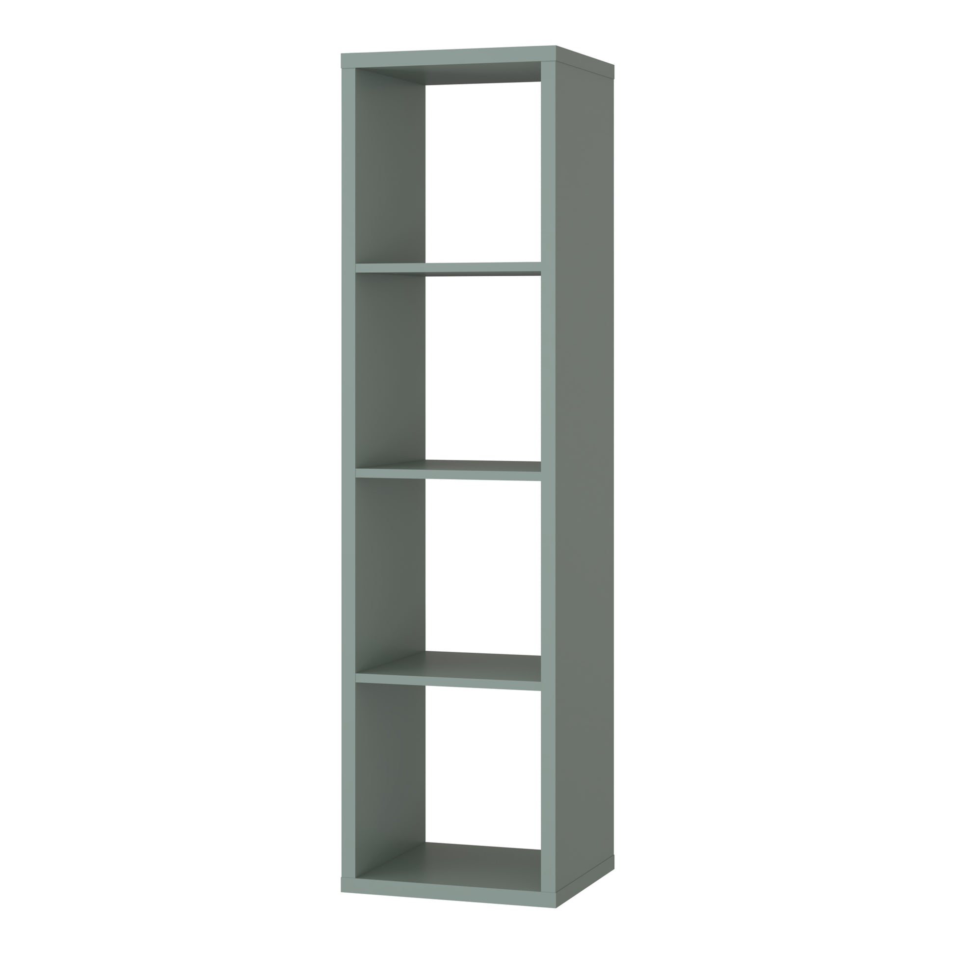 Mauro 3 Shelves Storage Unit in Sage Green