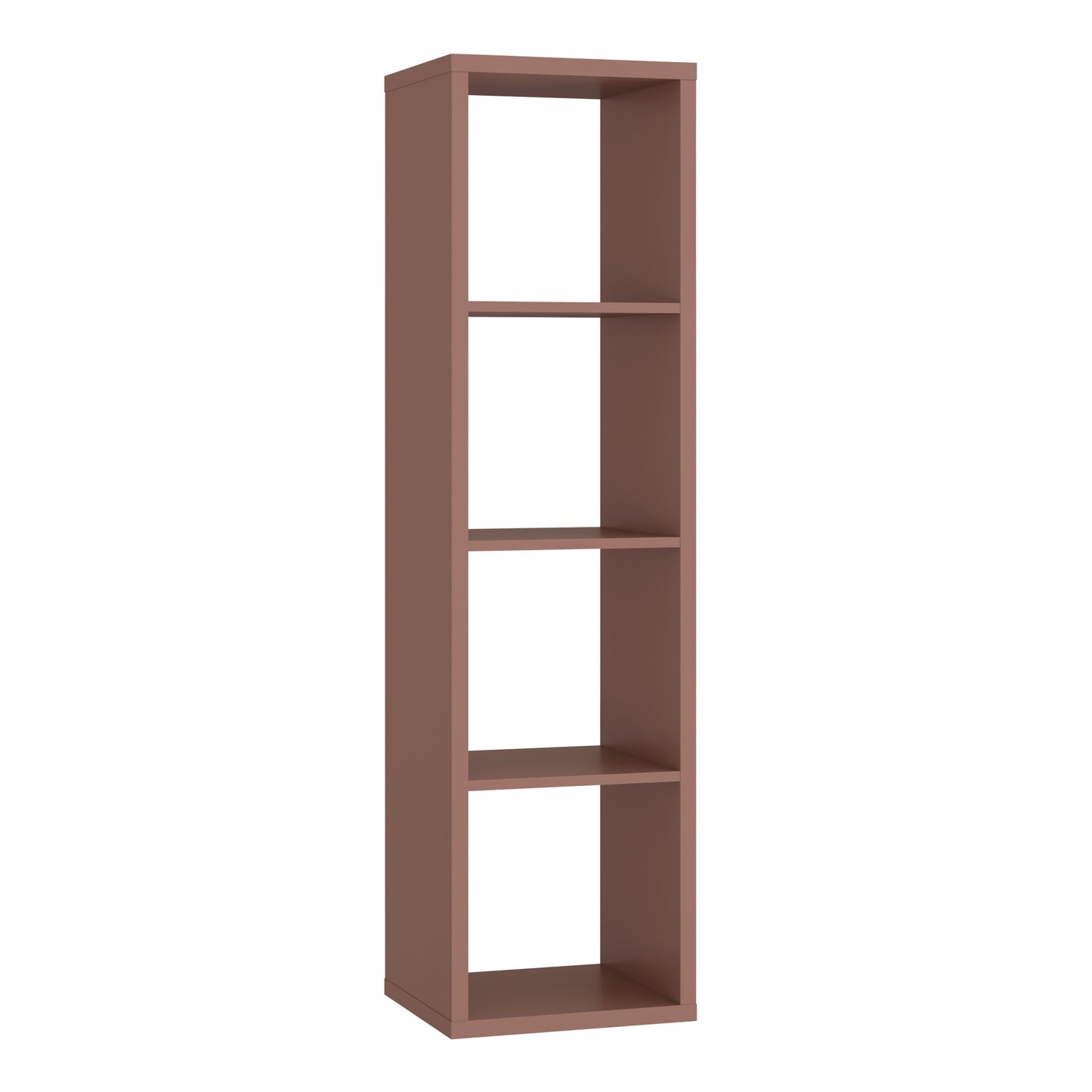 Mauro 3 Shelves Storage Unit in Terracotta