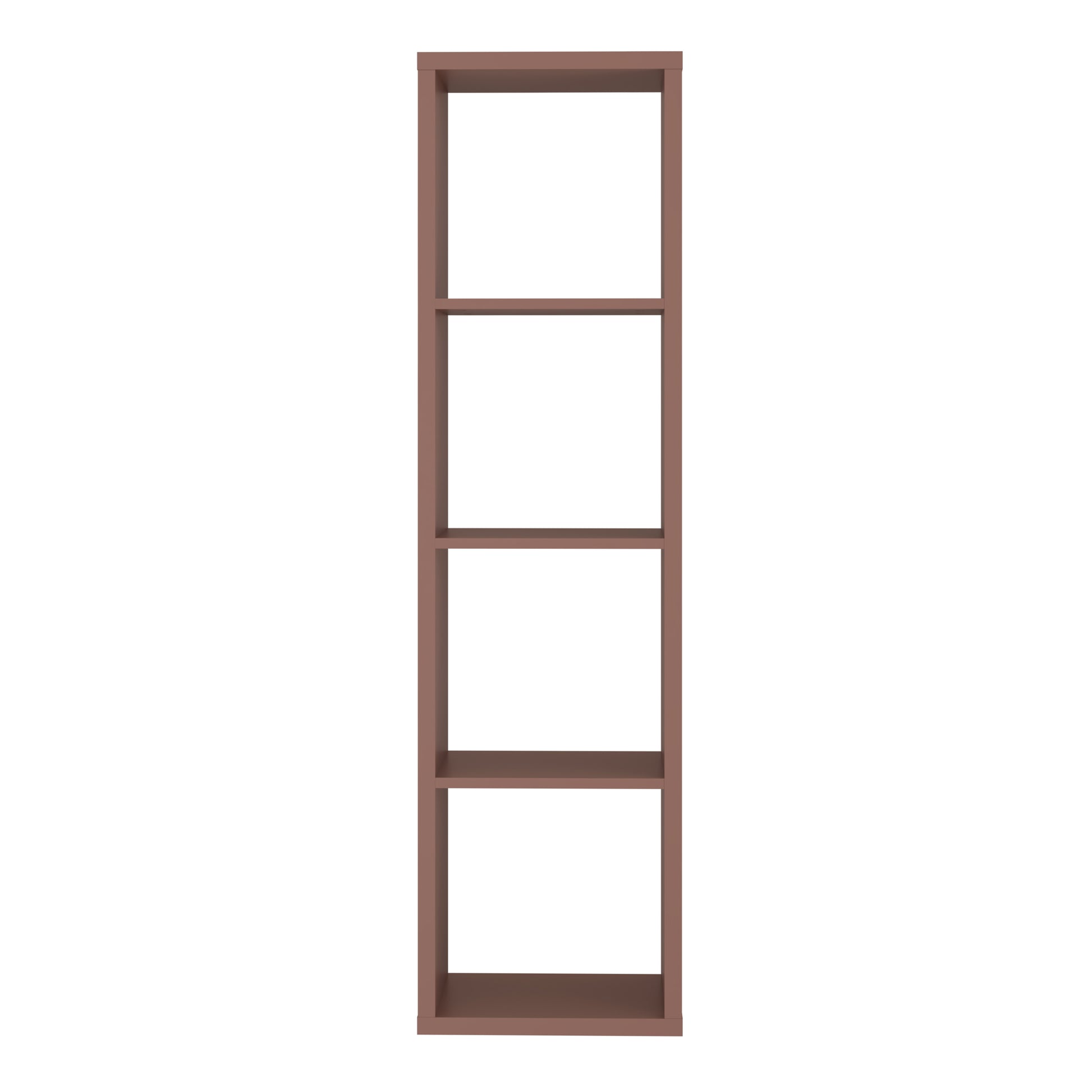 Mauro 3 Shelves Storage Unit in Terracotta