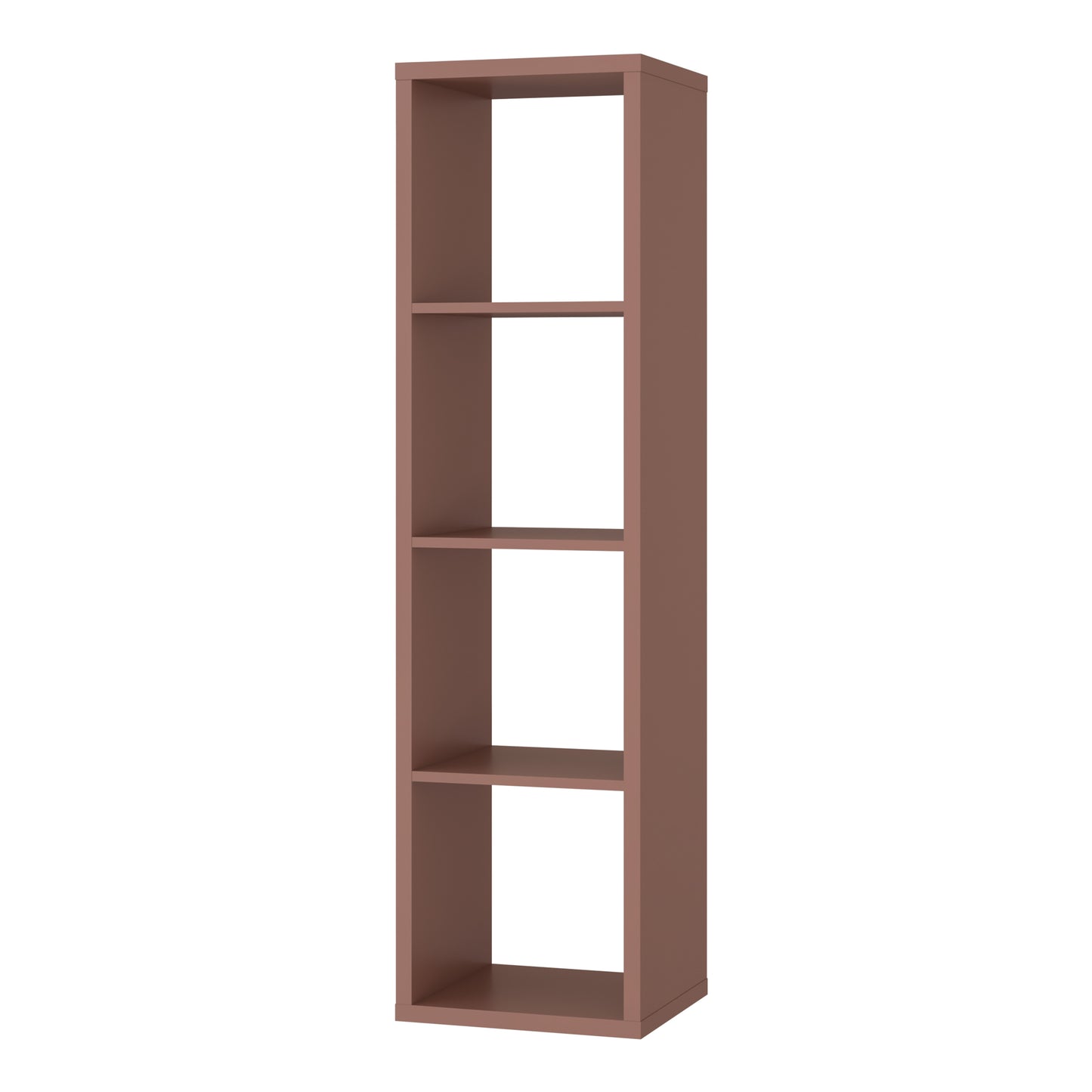 Mauro 3 Shelves Storage Unit in Terracotta