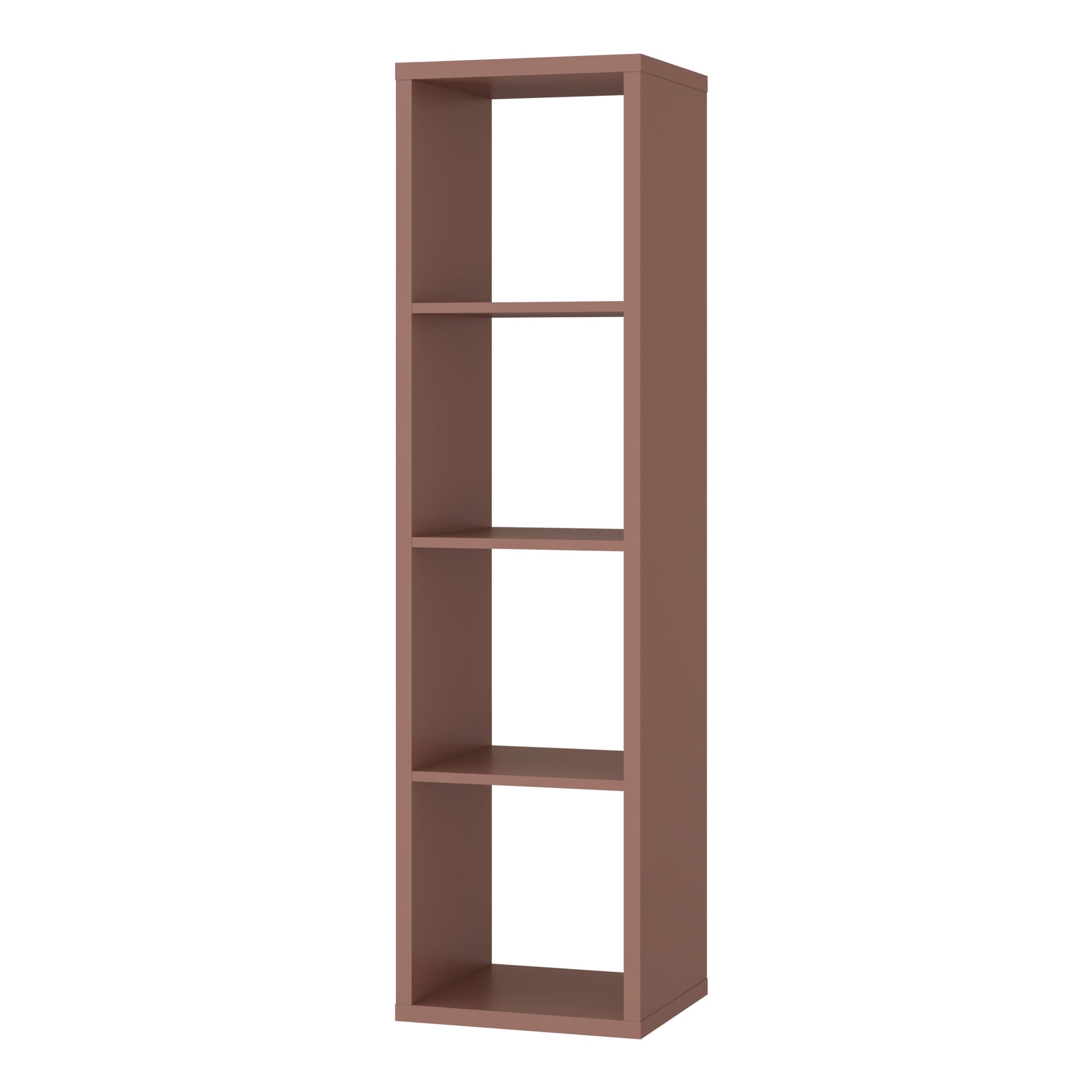 Mauro 3 Shelves Storage Unit in Terracotta