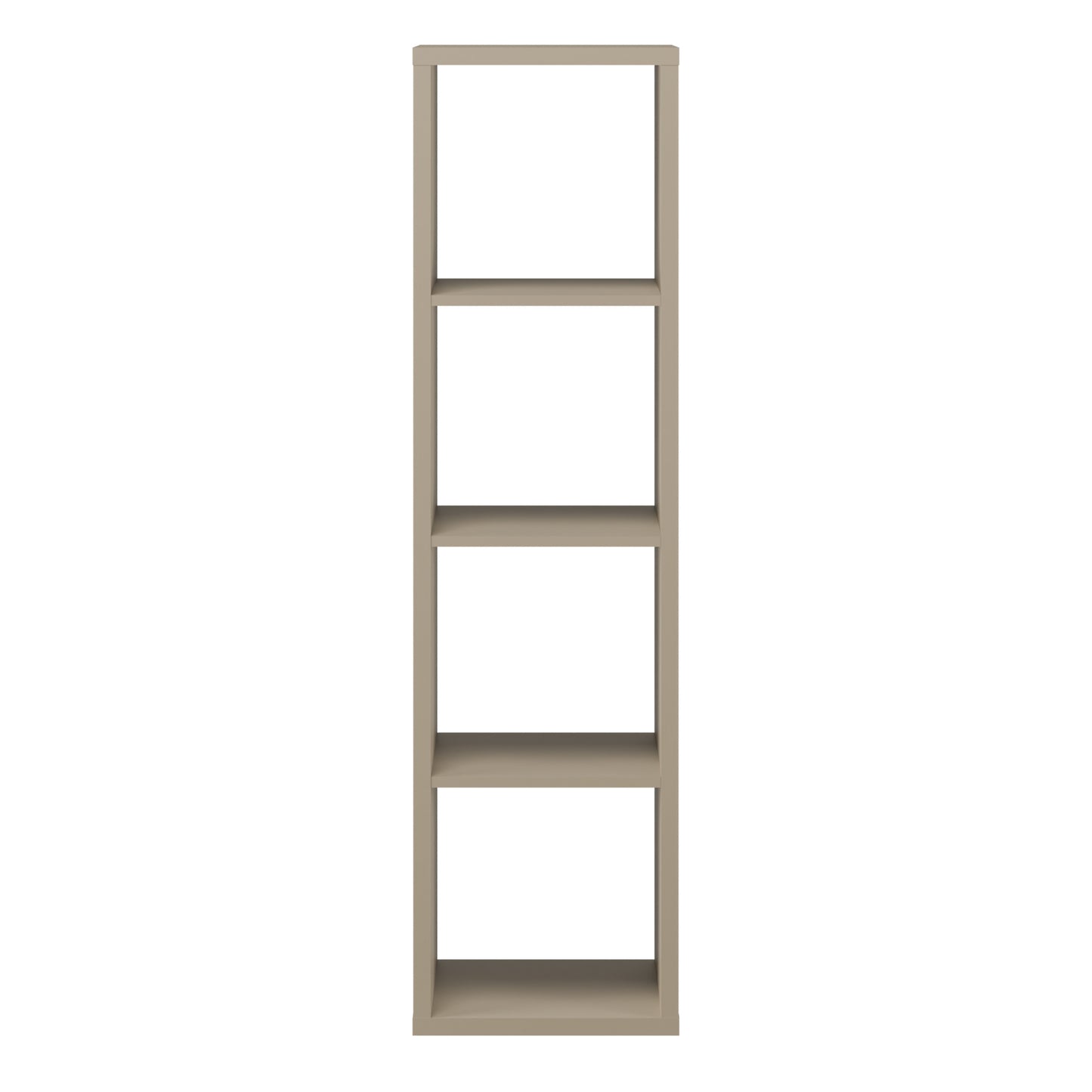 Mauro 3 Shelves Storage Unit in Taupe