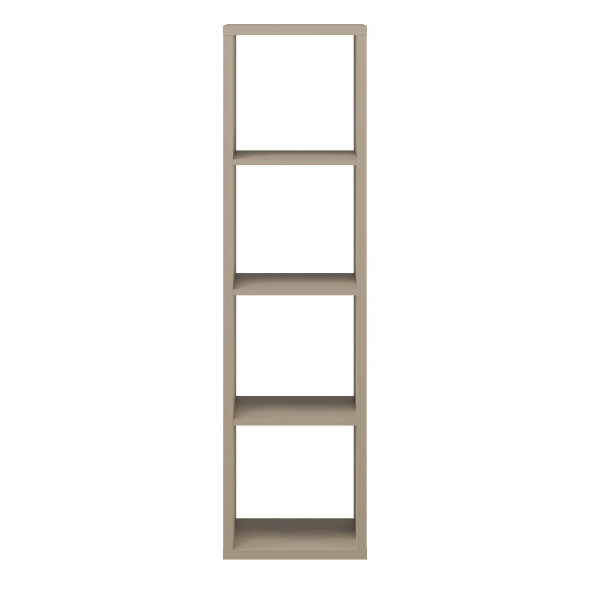 Mauro 3 Shelves Storage Unit in Taupe