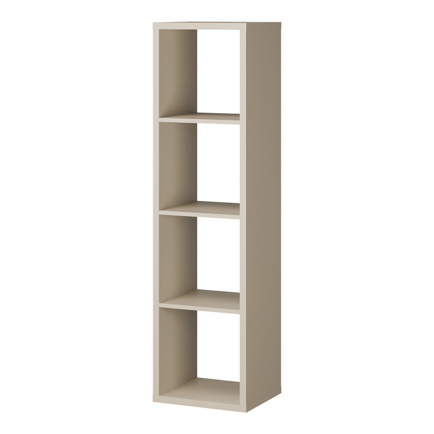 Mauro 3 Shelves Storage Unit in Taupe