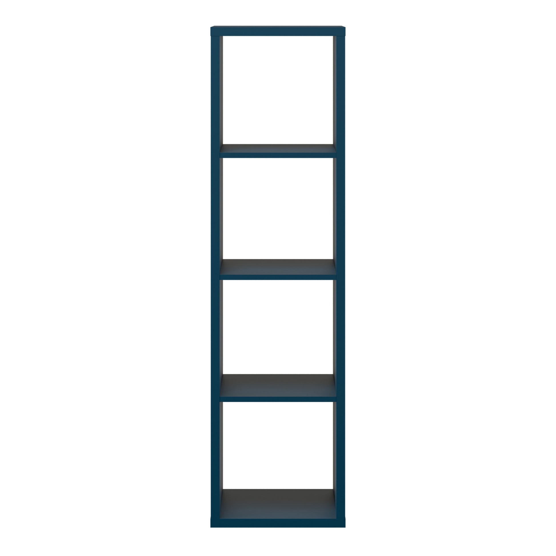 Mauro 3 Shelves Storage Unit in Blue