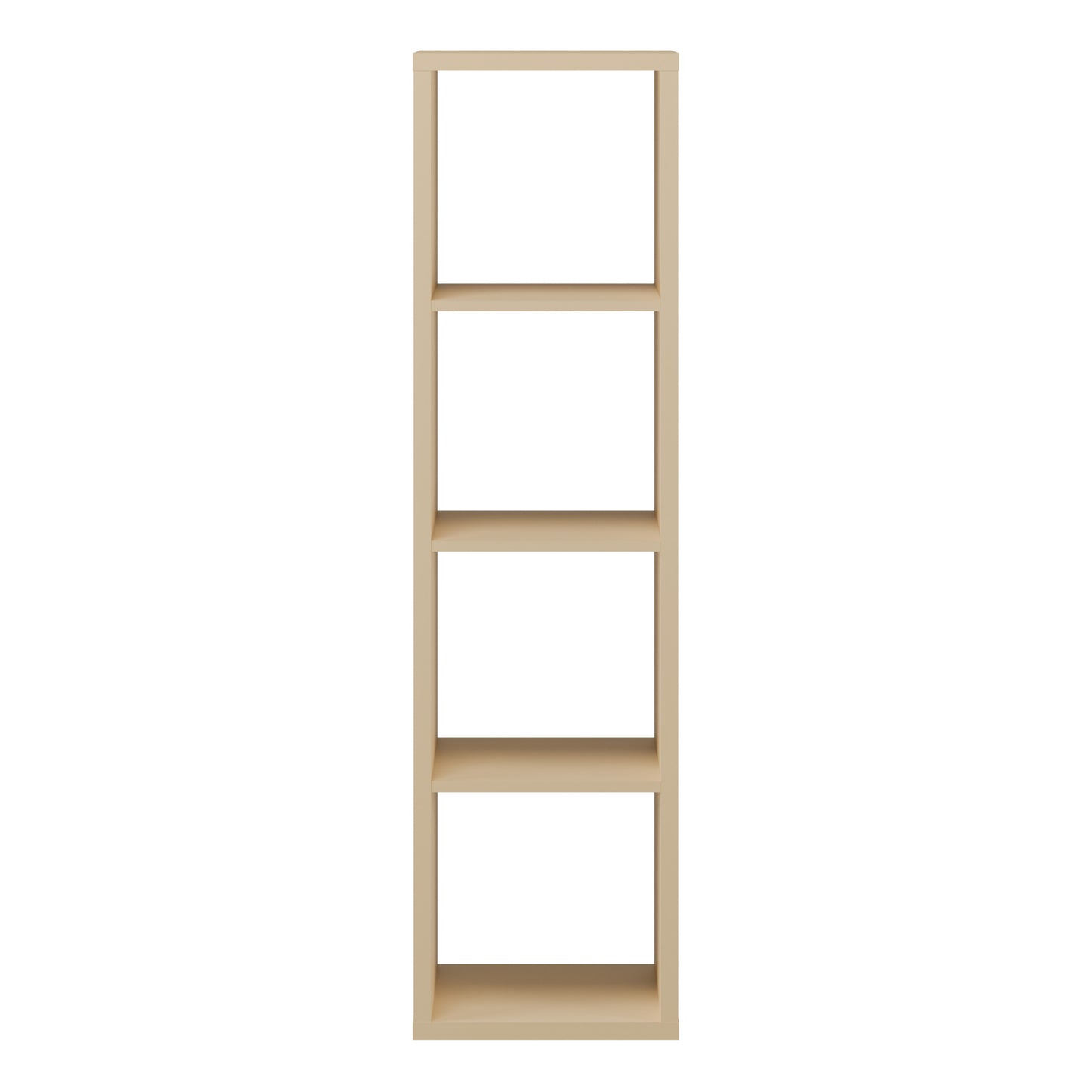 Mauro 3 Shelves Storage Unit in Yellow