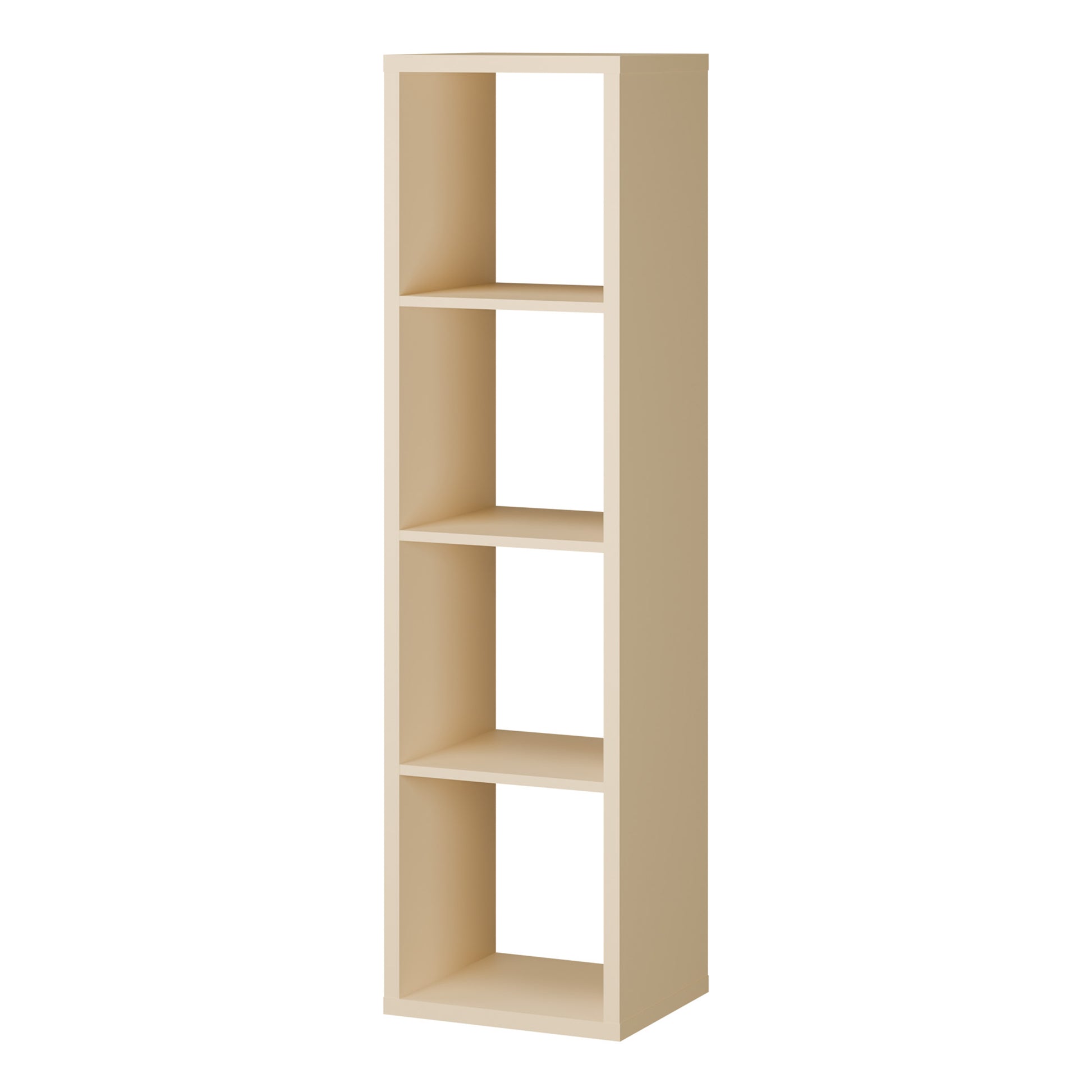 Mauro 3 Shelves Storage Unit in Yellow