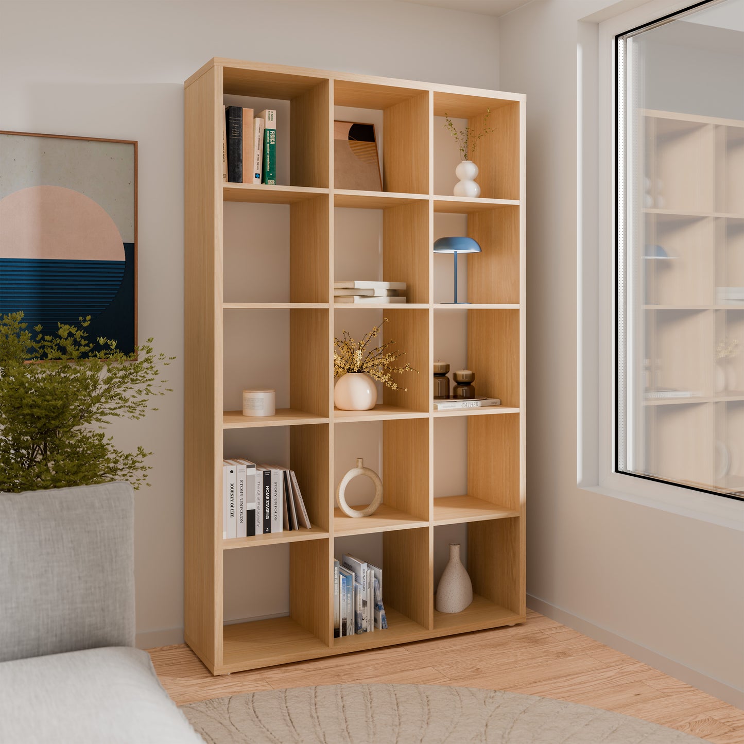 Mauro 3x5 Storage Elegancia Oak