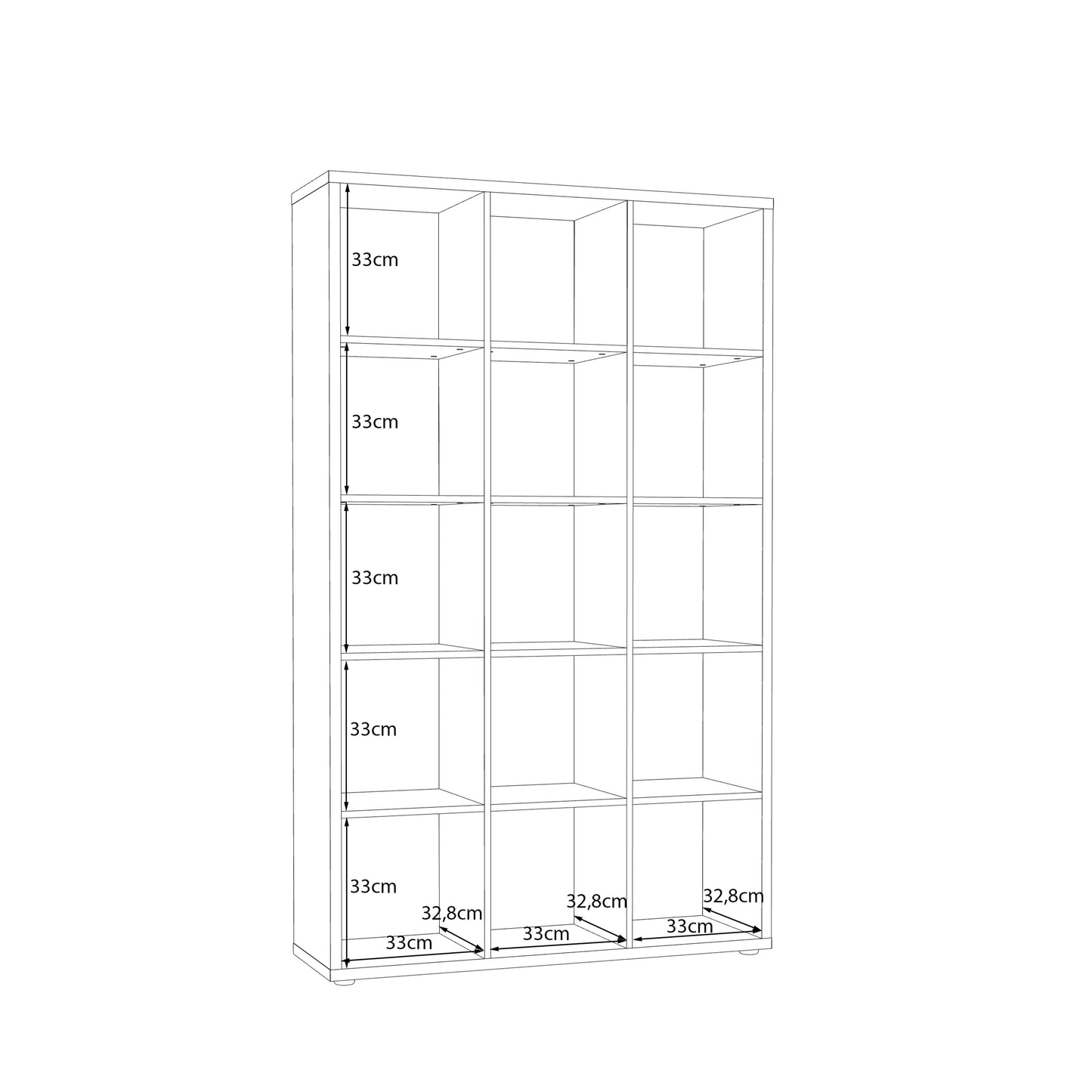 Mauro 3x5 Storage Elegancia Oak