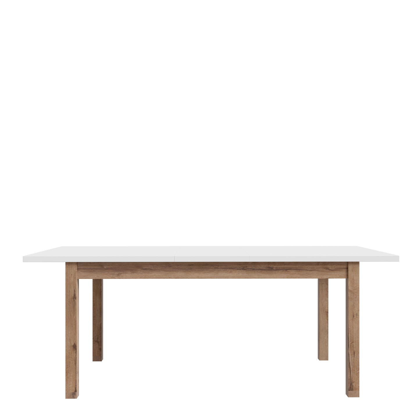 Wensley Dining Table in Light Grey and Oak 160.4x90cm