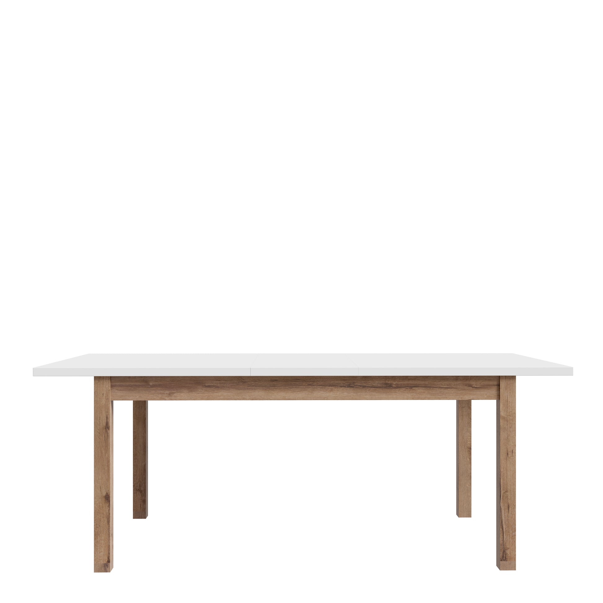 Wensley Dining Table in Light Grey and Oak 160.4x90cm