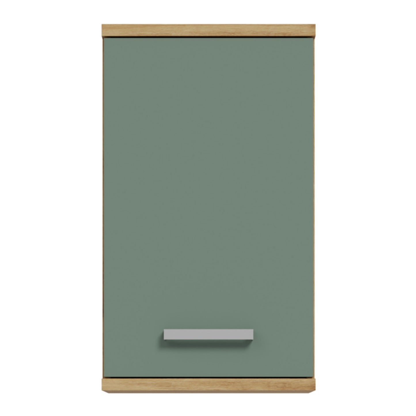 Veris 5 Piece Bathroom Set Artisan Oak & Sage Green Doors