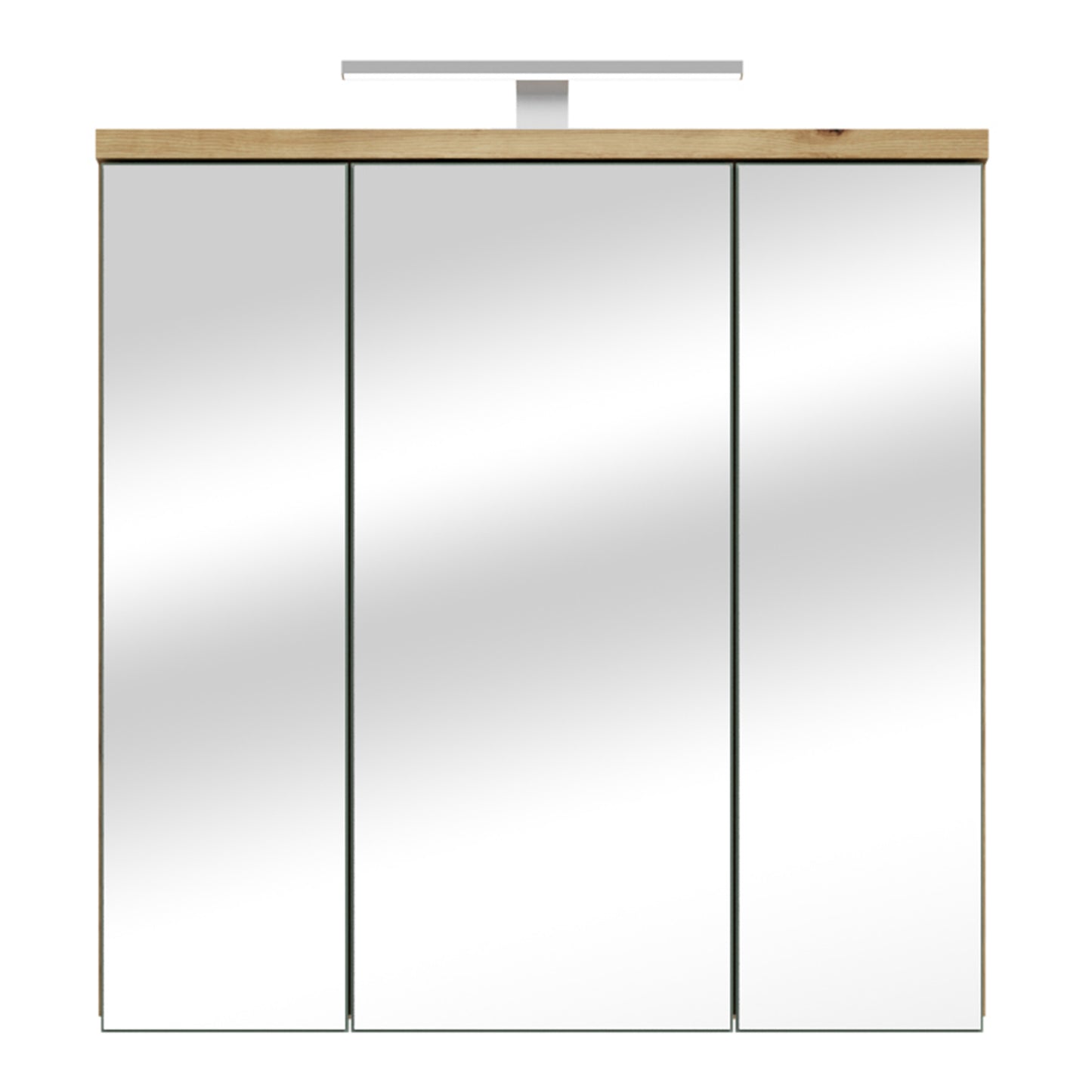 Veris 5 Piece Bathroom Set Artisan Oak & Sage Green Doors