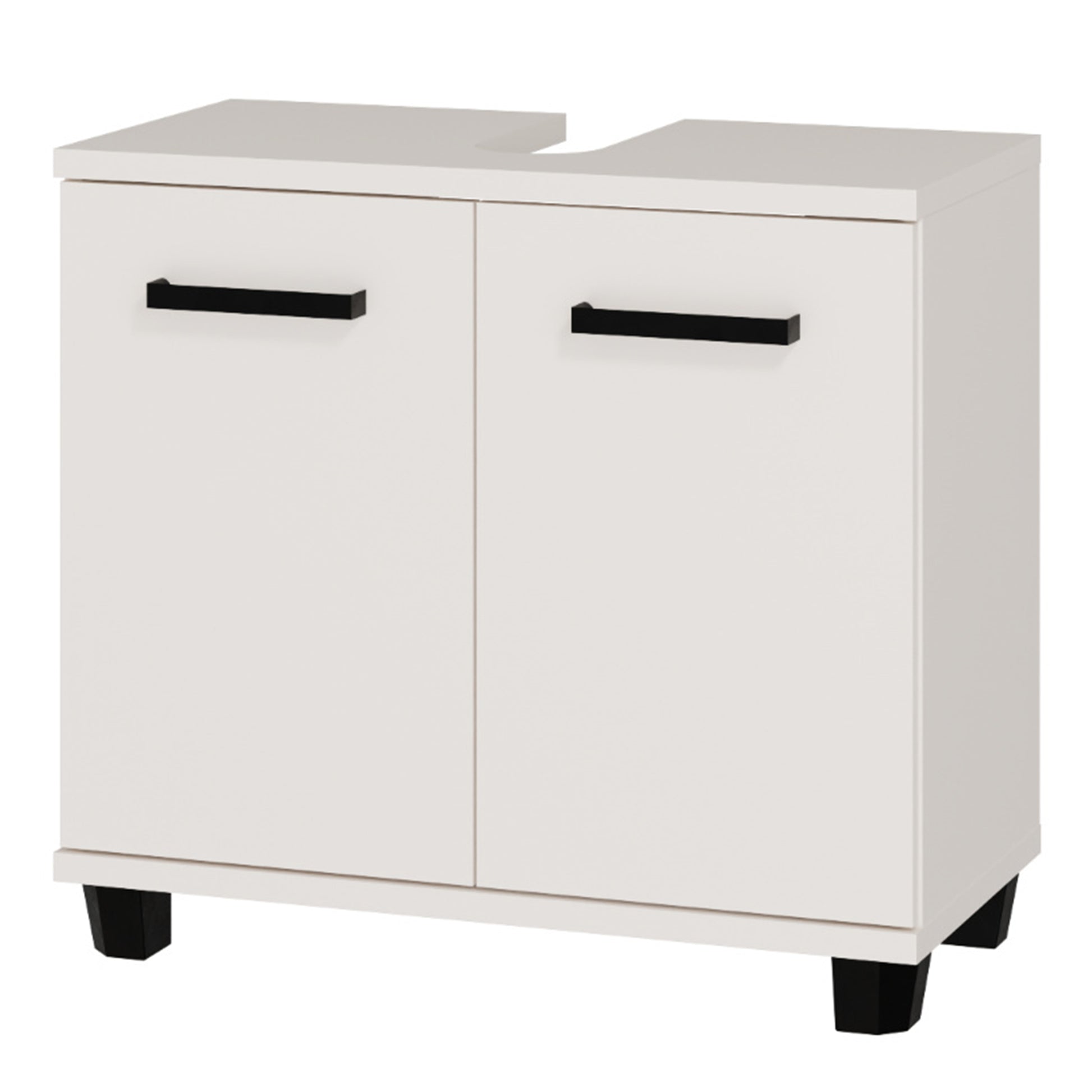 Veris Under Sink Cabinet with 2 Doors in Sand