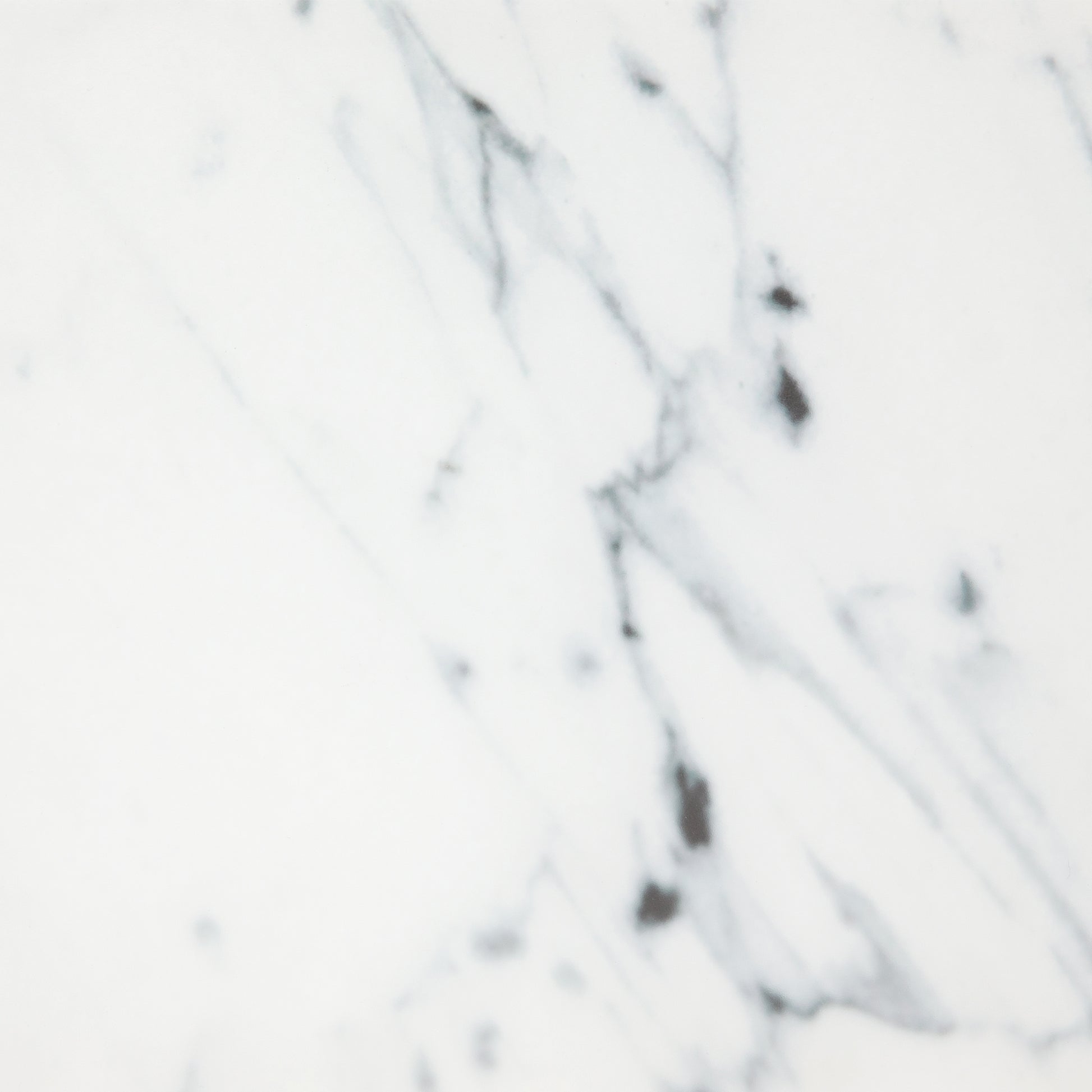Alisma Bedside Table with White Marble Glass & Gold Base