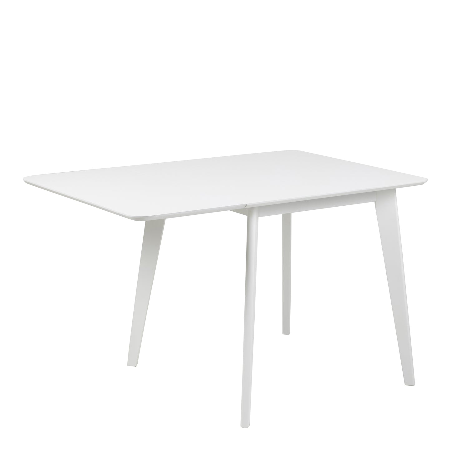 Roxby Square Dining Table in White 120x80cm