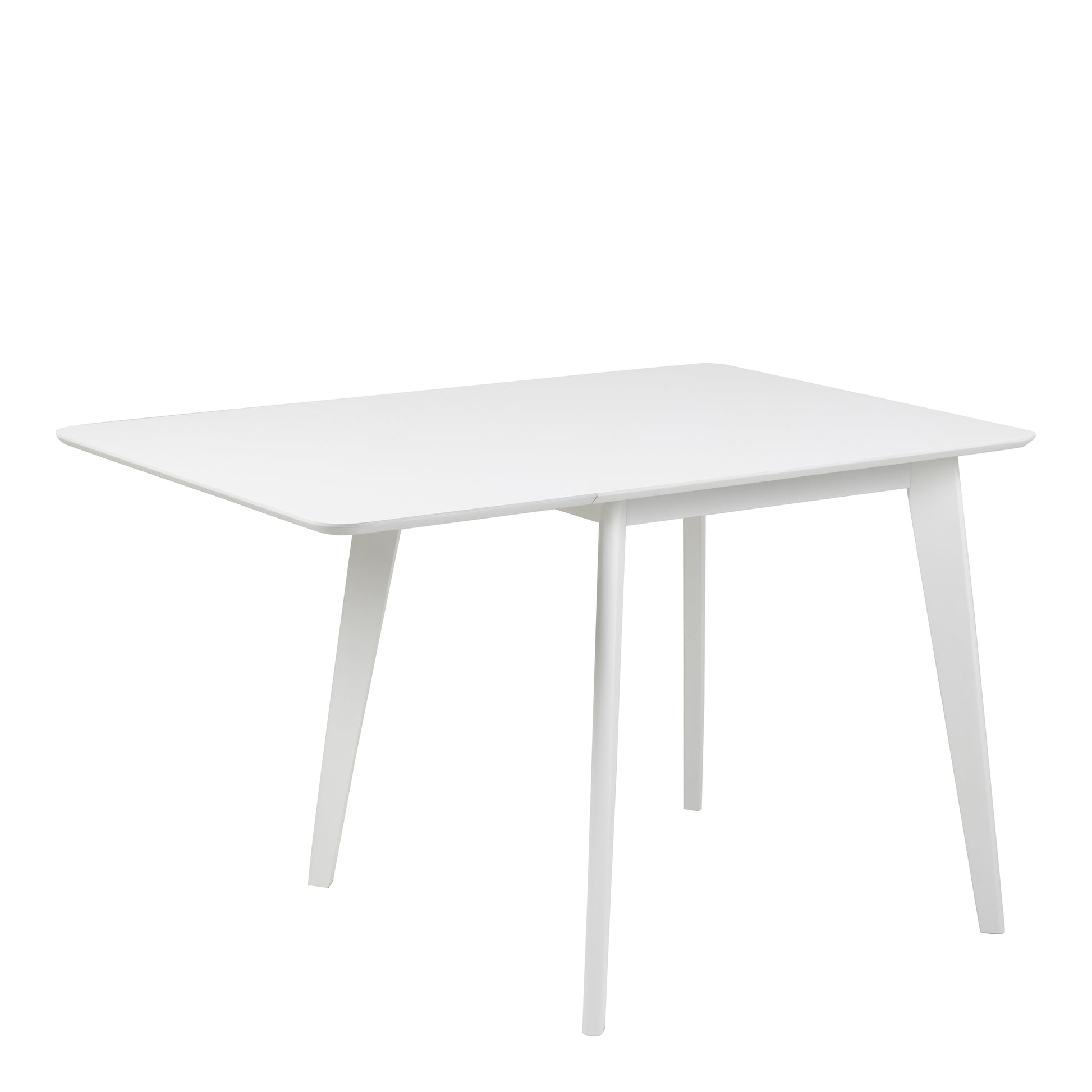 Roxby Square Dining Table in White 120x80cm