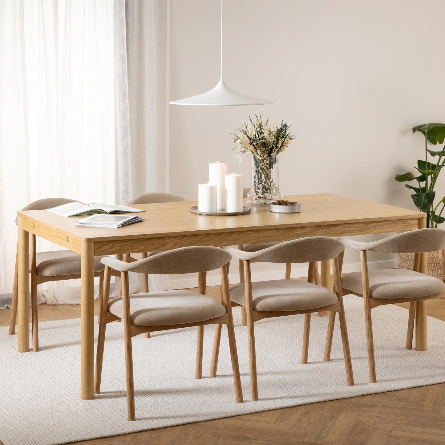 Atlantic Extension Leaf in Oak Set of 2