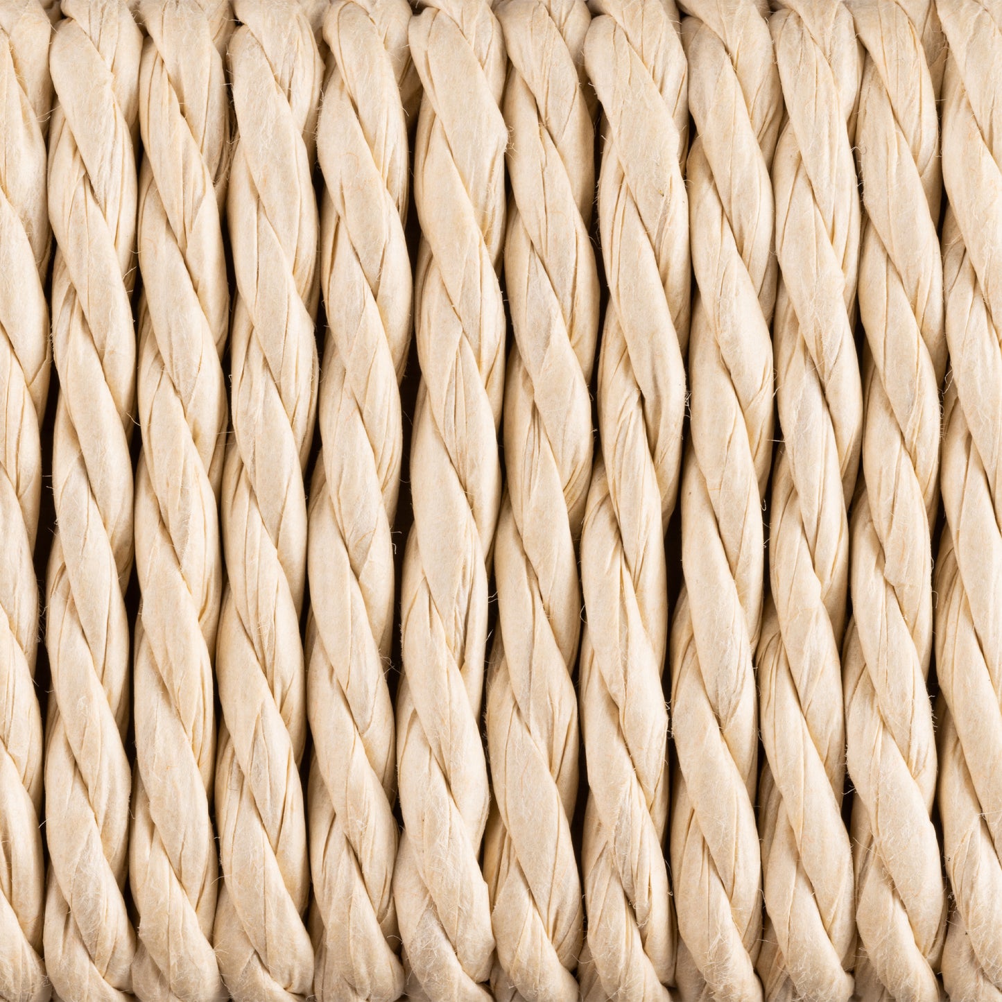 Alvin Weaved Stool in Off White
