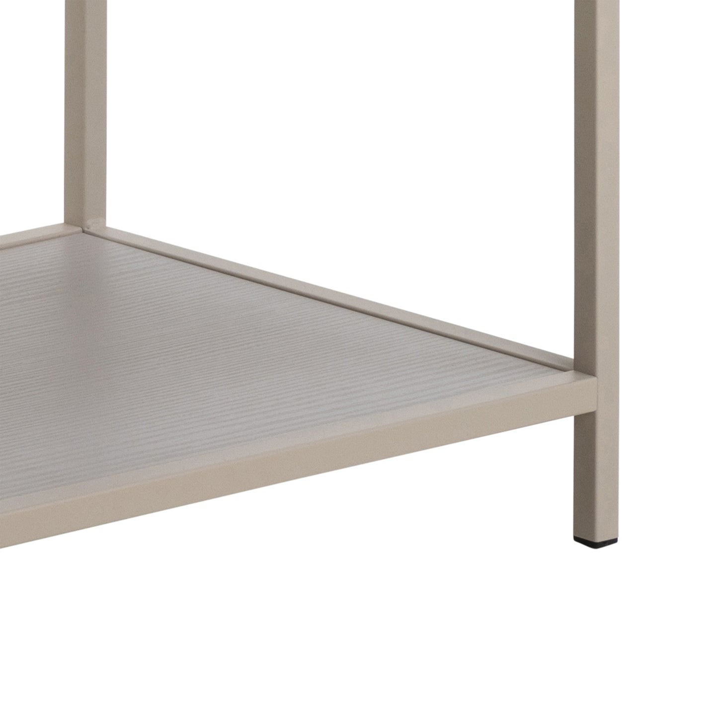 Seaford Bookcase with 4 Shelves in Grey