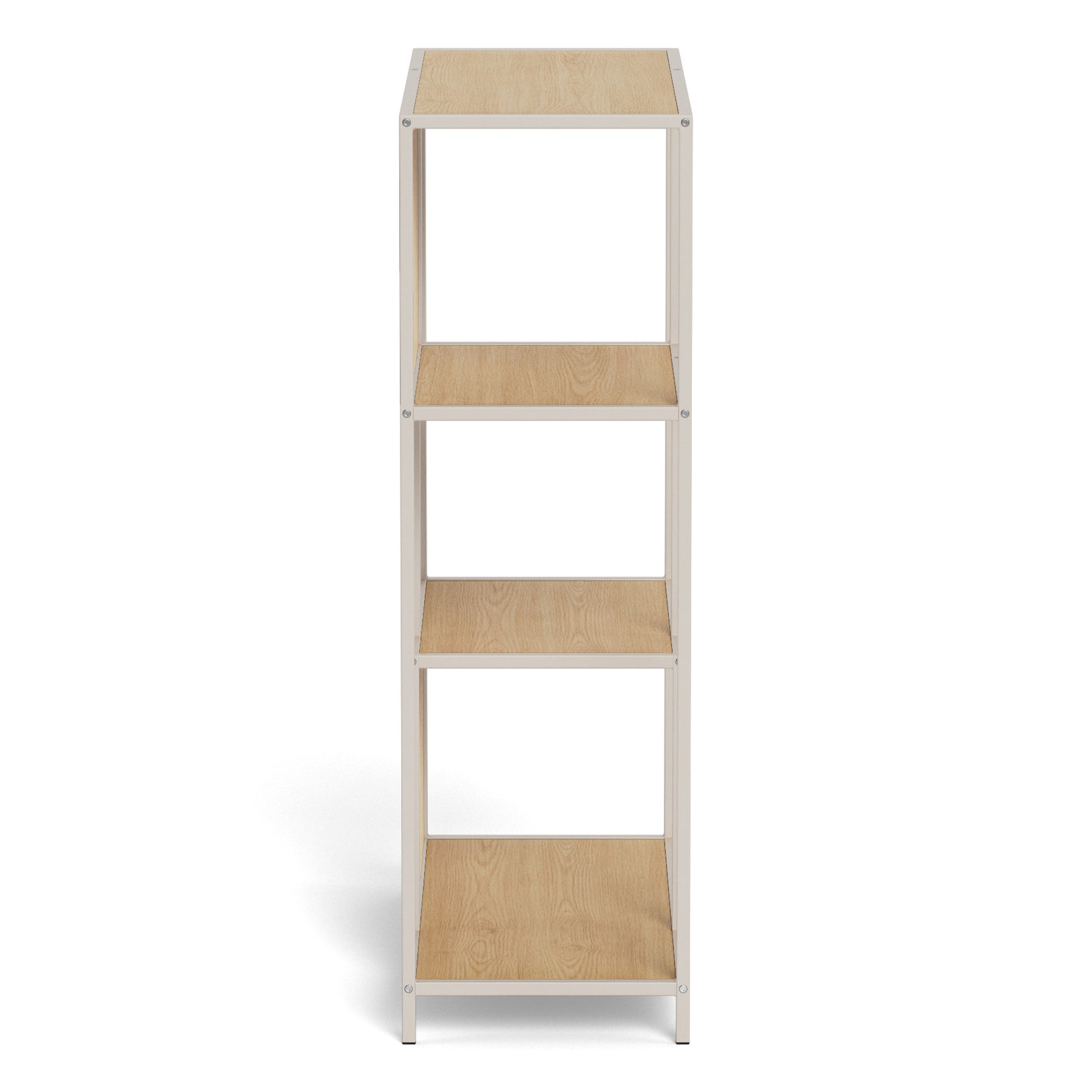 Seaford Bookcase in Oak & Grey