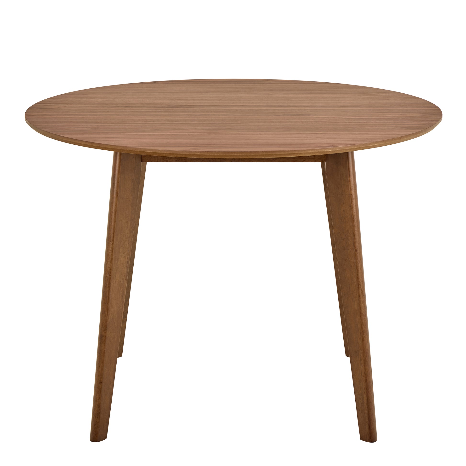 Roxby Round Dining Table in Walnut 105cm