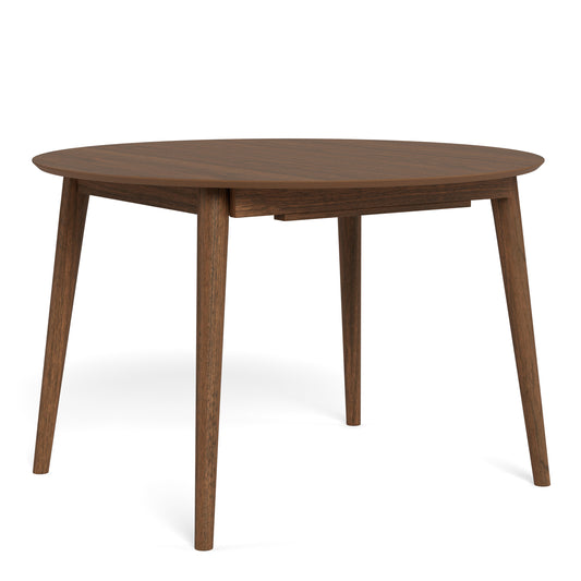 Montreux Round Extending Dining Table in Walnut 115�154cm