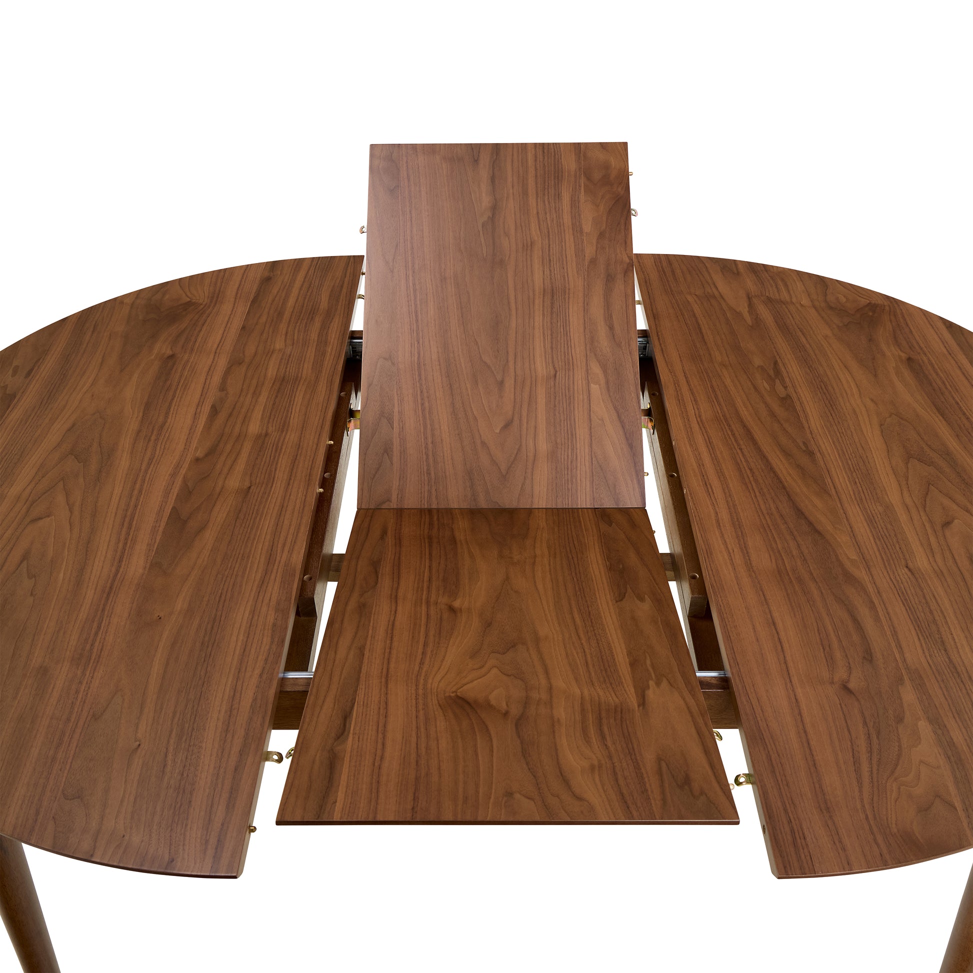 Montreux Round Extending Dining Table in Walnut 115�154cm