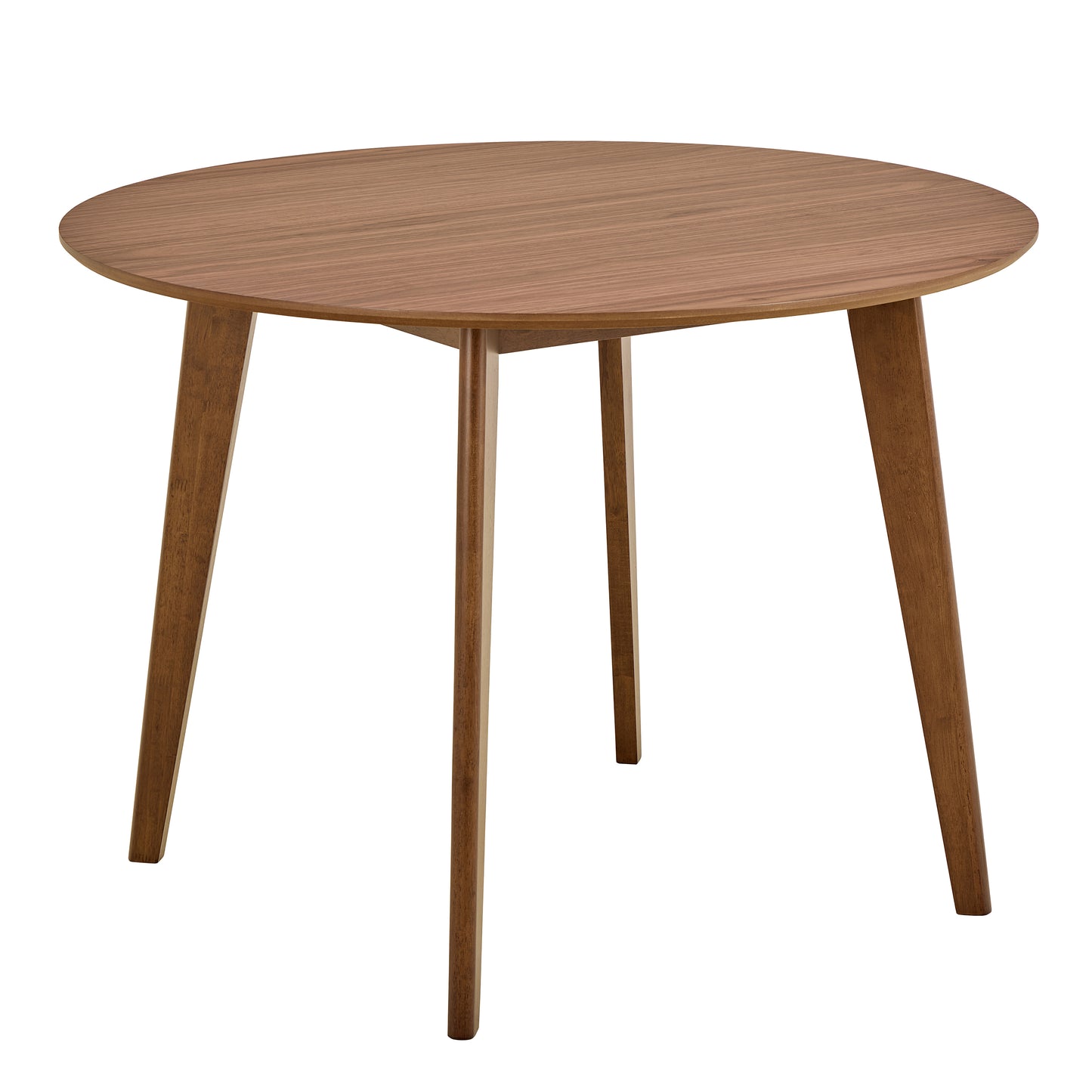 Roxby Round Dining Table in Walnut 120cm