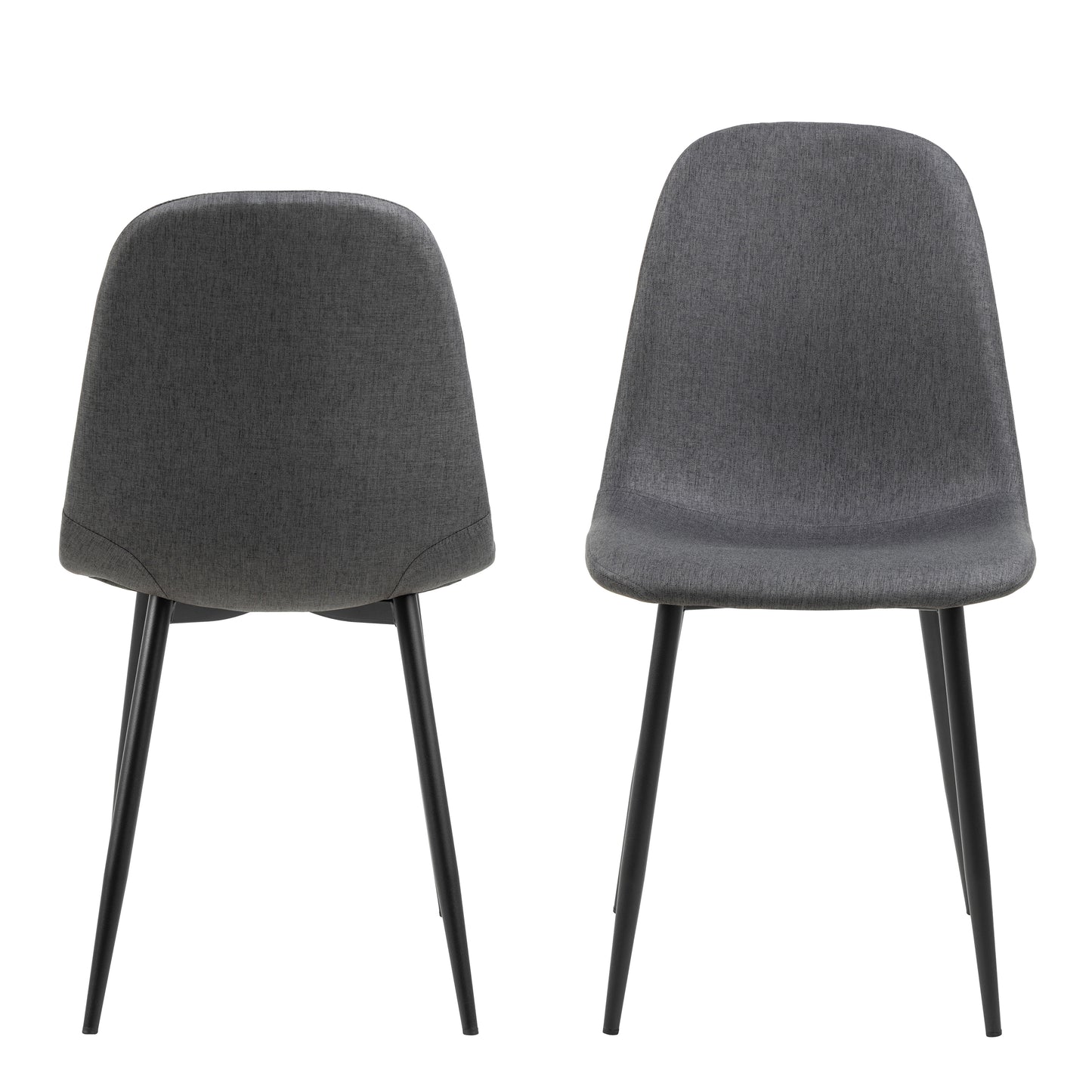 Celia Dining Chair in Light Grey Set of 4