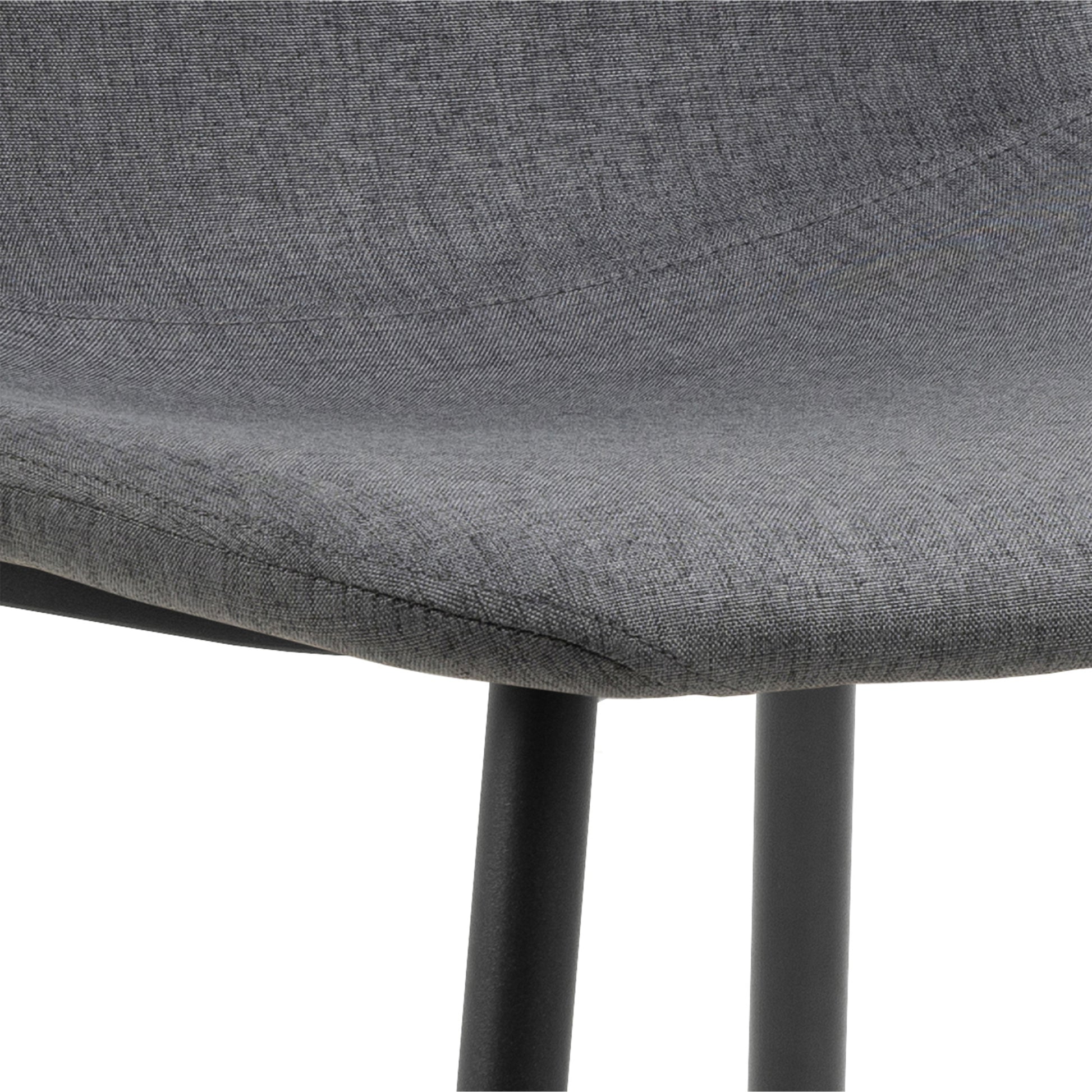 Celia Dining Chair in Light Grey Set of 4
