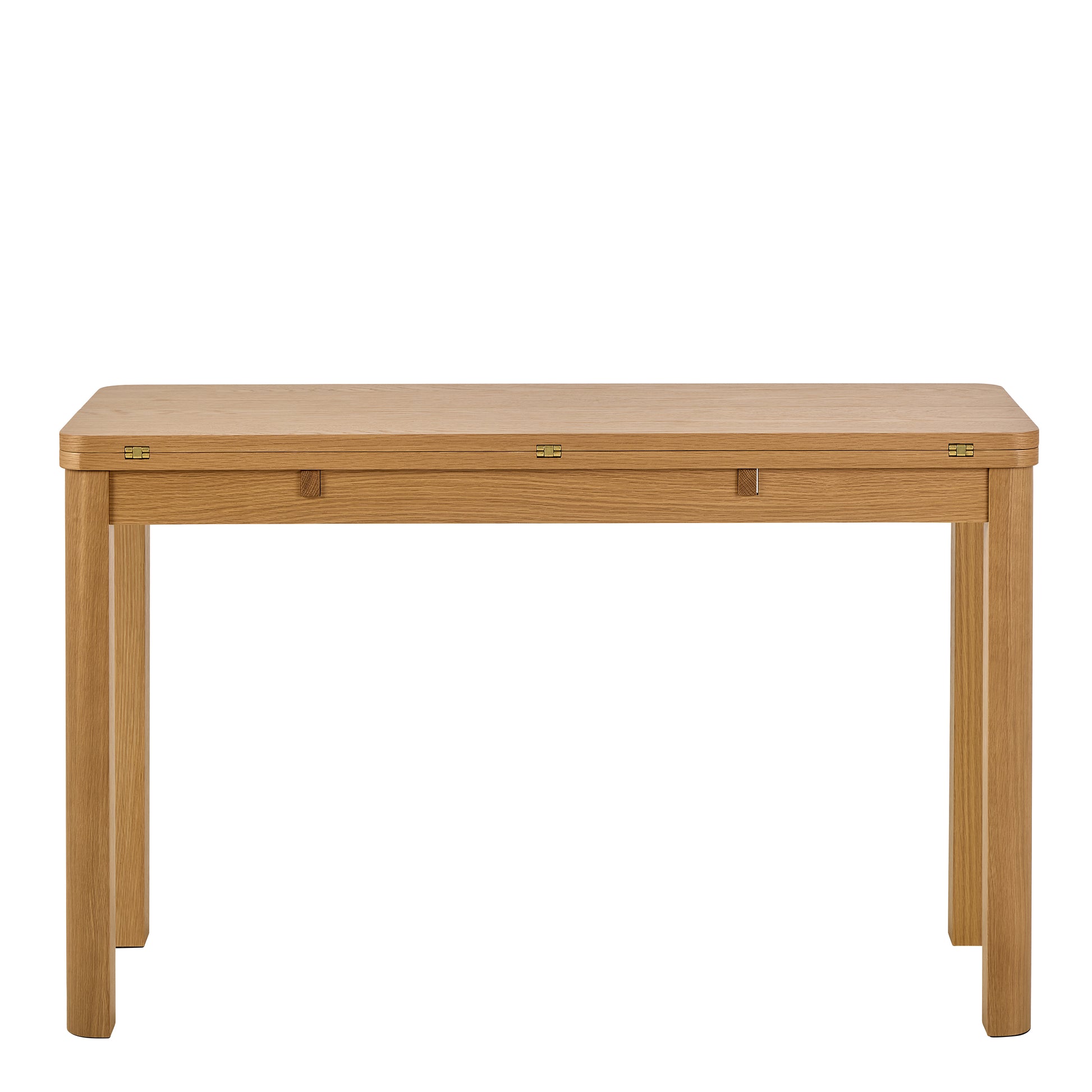 Southampton Extendable Rectangular Dining Table in Matt Oak 90x120cm