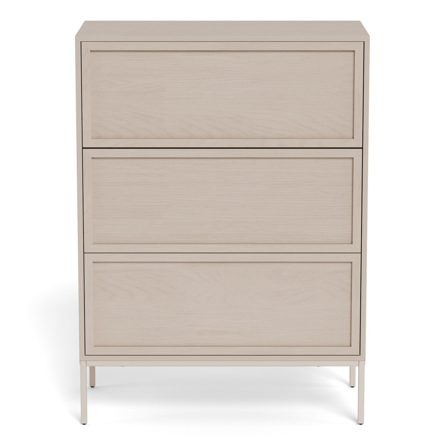 Palmdale 3 Drawer Chest in Grey