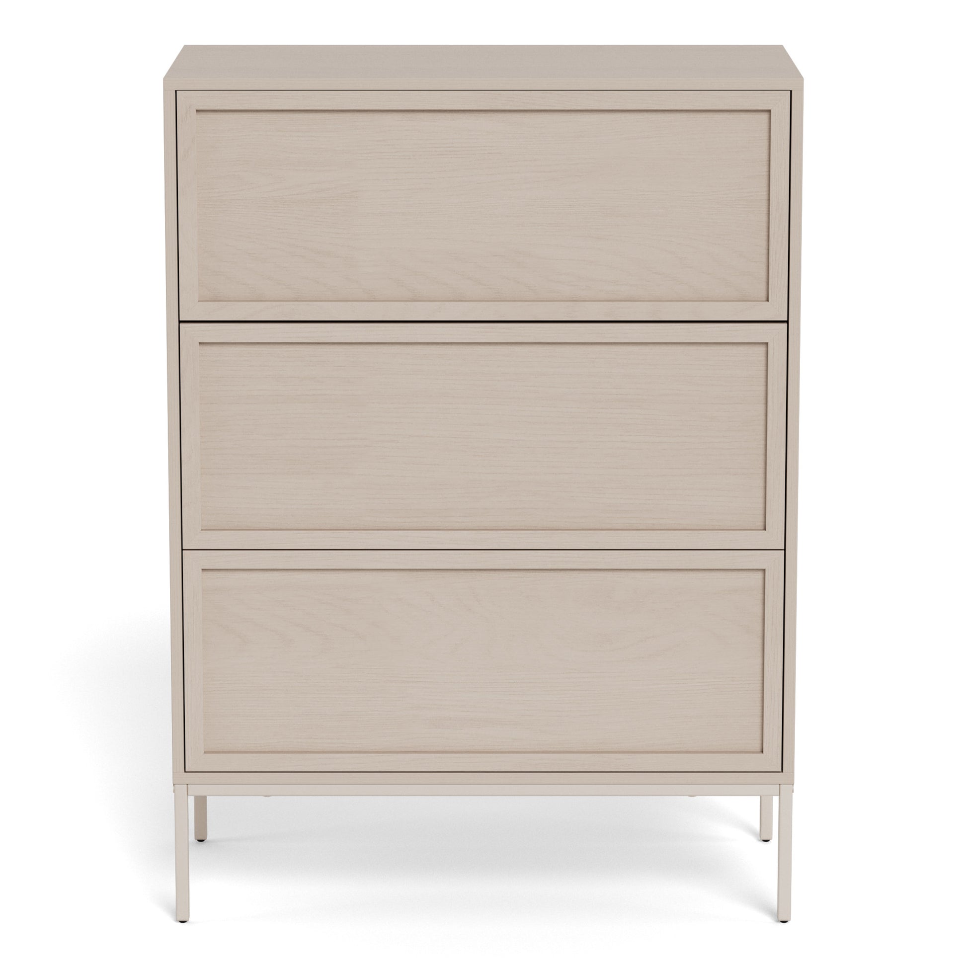 Palmdale 3 Drawer Chest in Grey