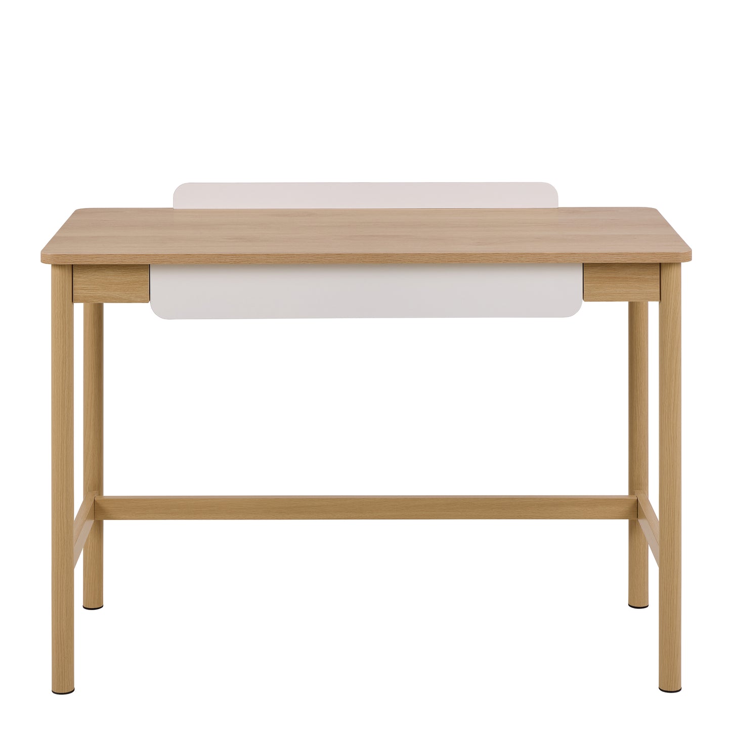 Alpena Office Desk in Oak & Beige