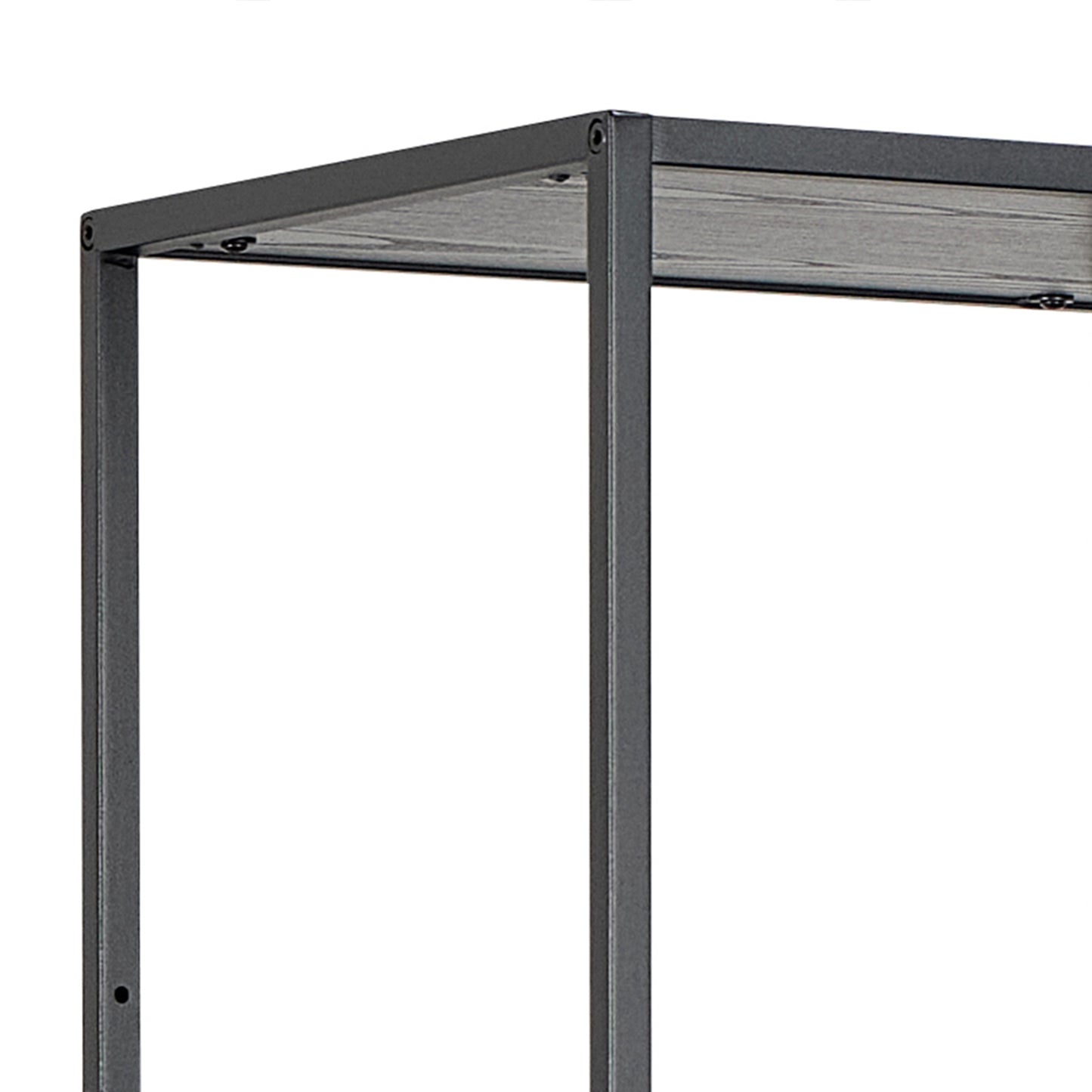 Seaford Bookcase with 5 Shelves in Black